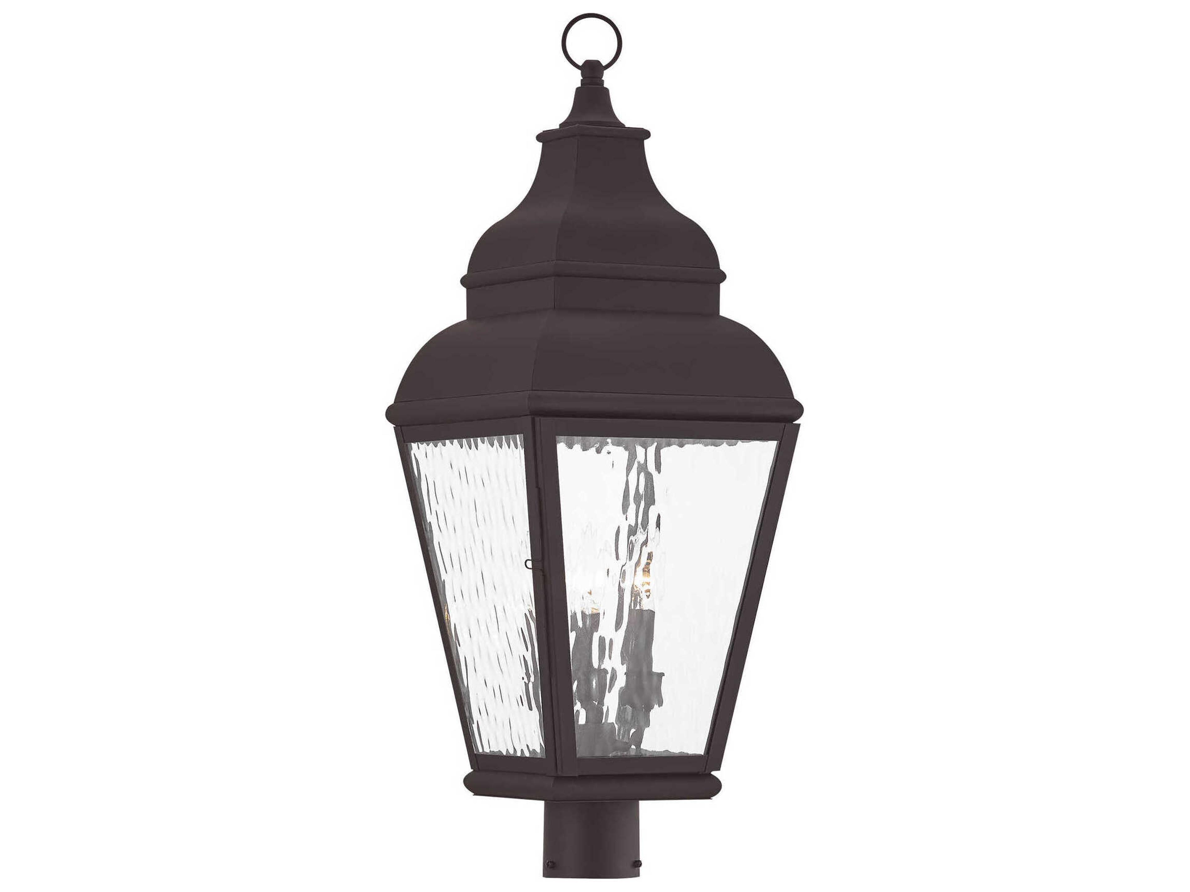 Livex Lighting Exeter 3 - Light Outdoor Post Light