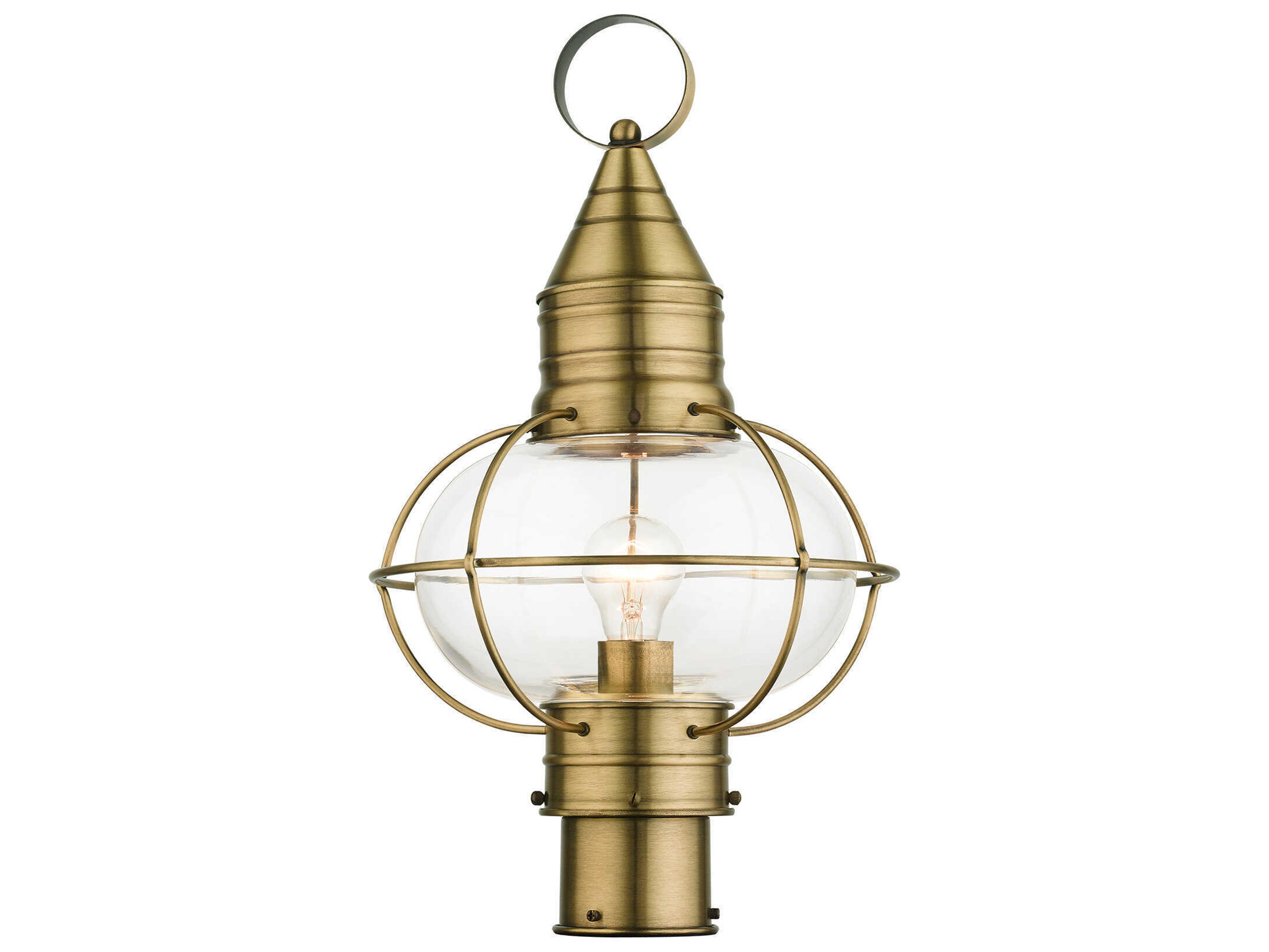 Livex Lighting Newburyport 1 - Light Outdoor Post Light