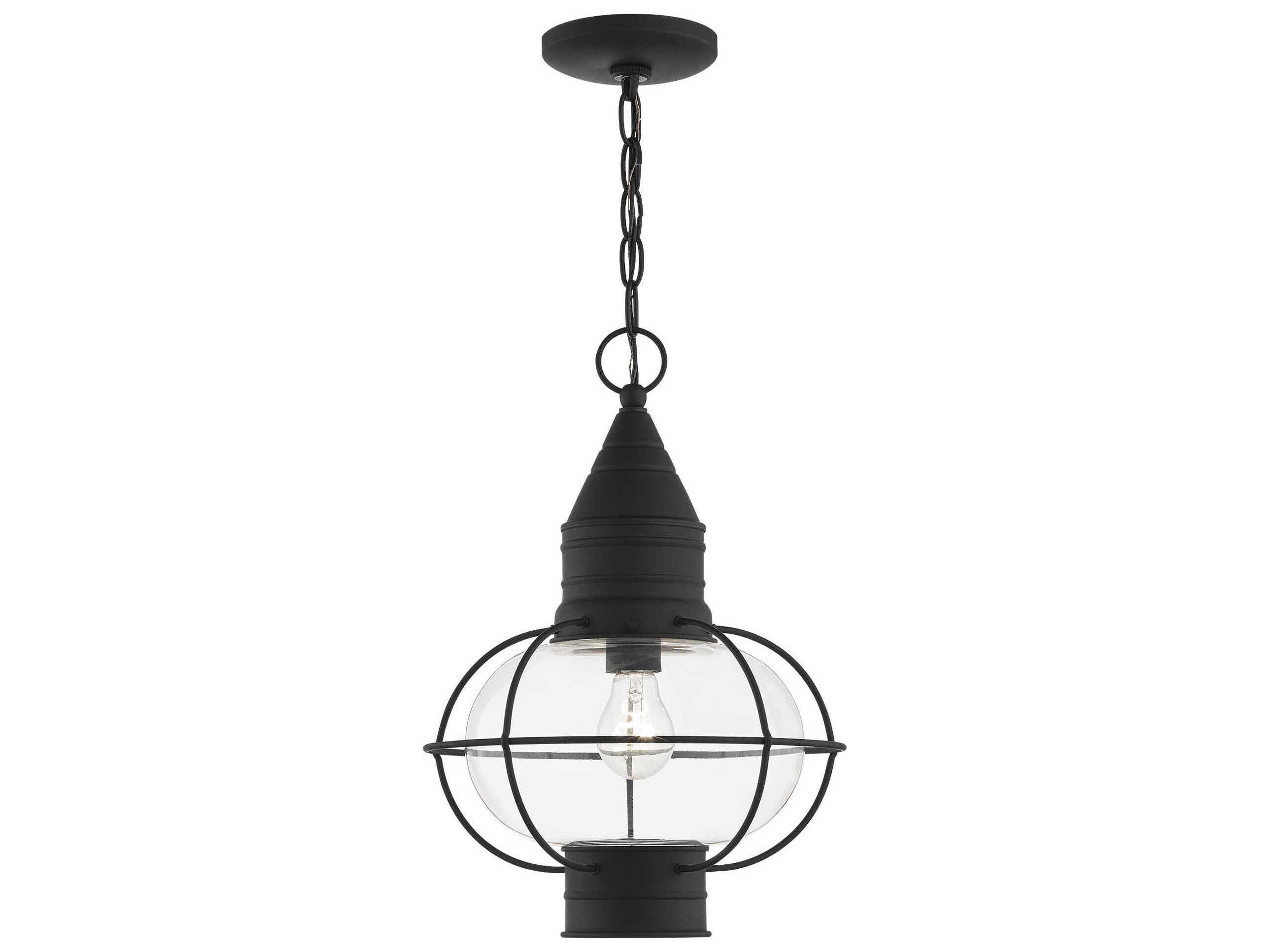 Livex Lighting Newburyport 1 - Light Outdoor Hanging Light