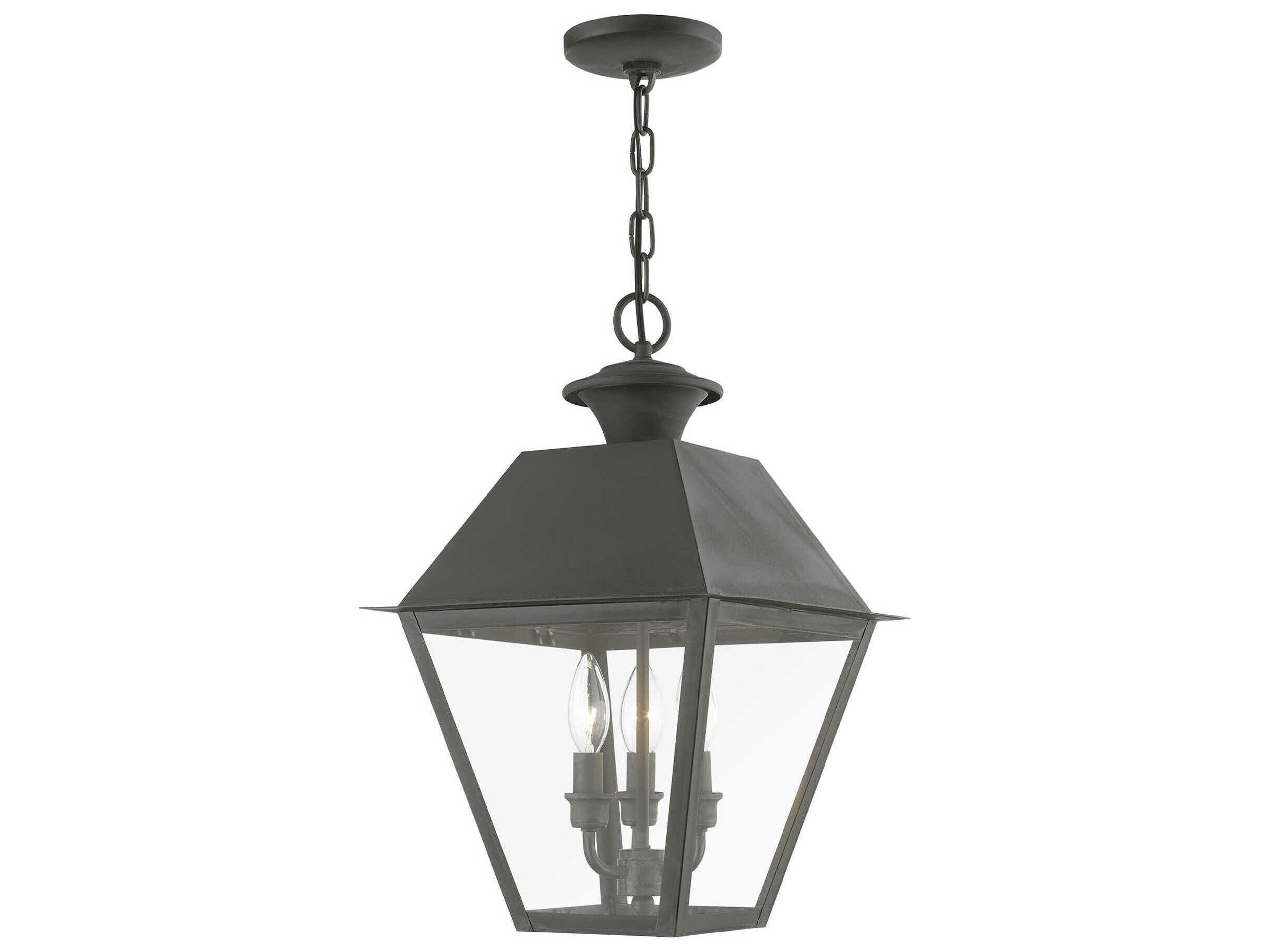 Livex Lighting Wentworth 3 - Light Outdoor Hanging Light
