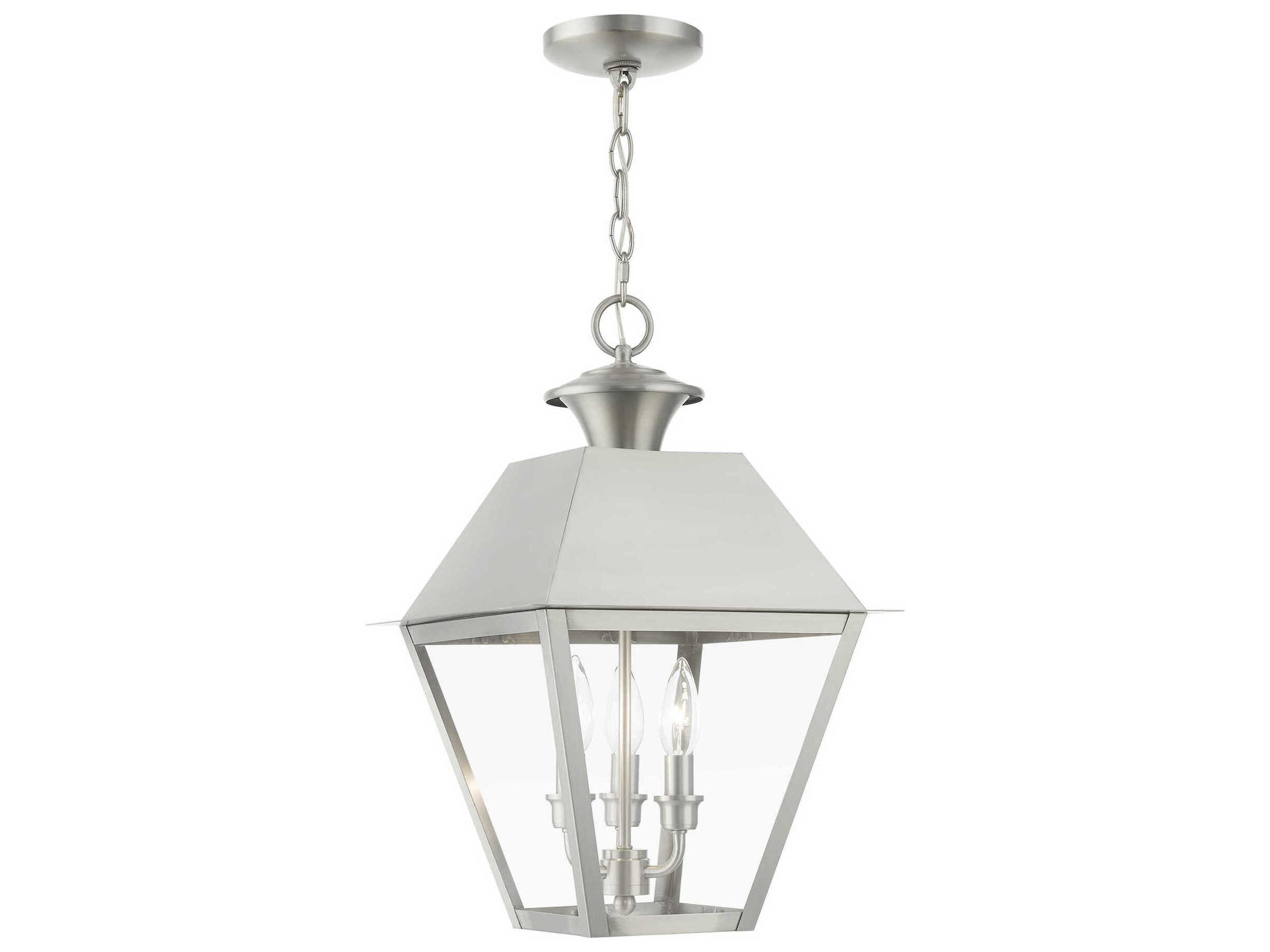 Livex Lighting Wentworth 3 - Light Outdoor Hanging Light