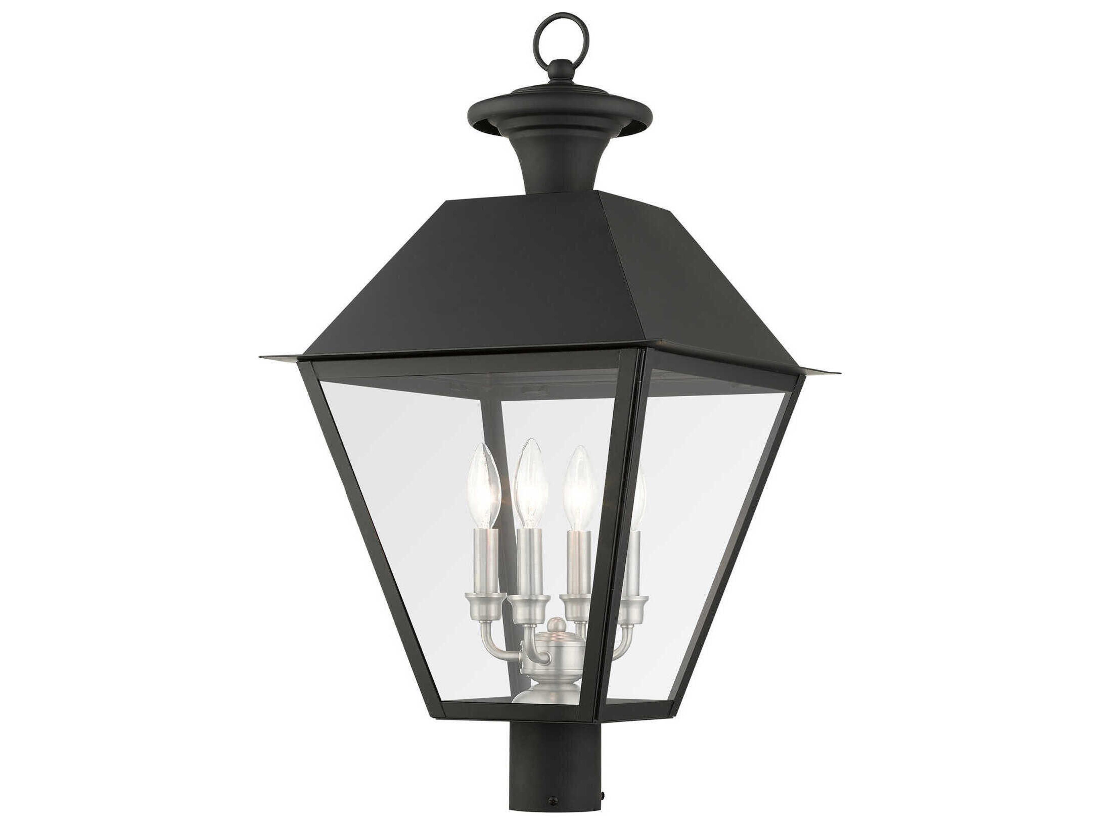 Livex Lighting Mansfield 4 - Light Outdoor Post Light