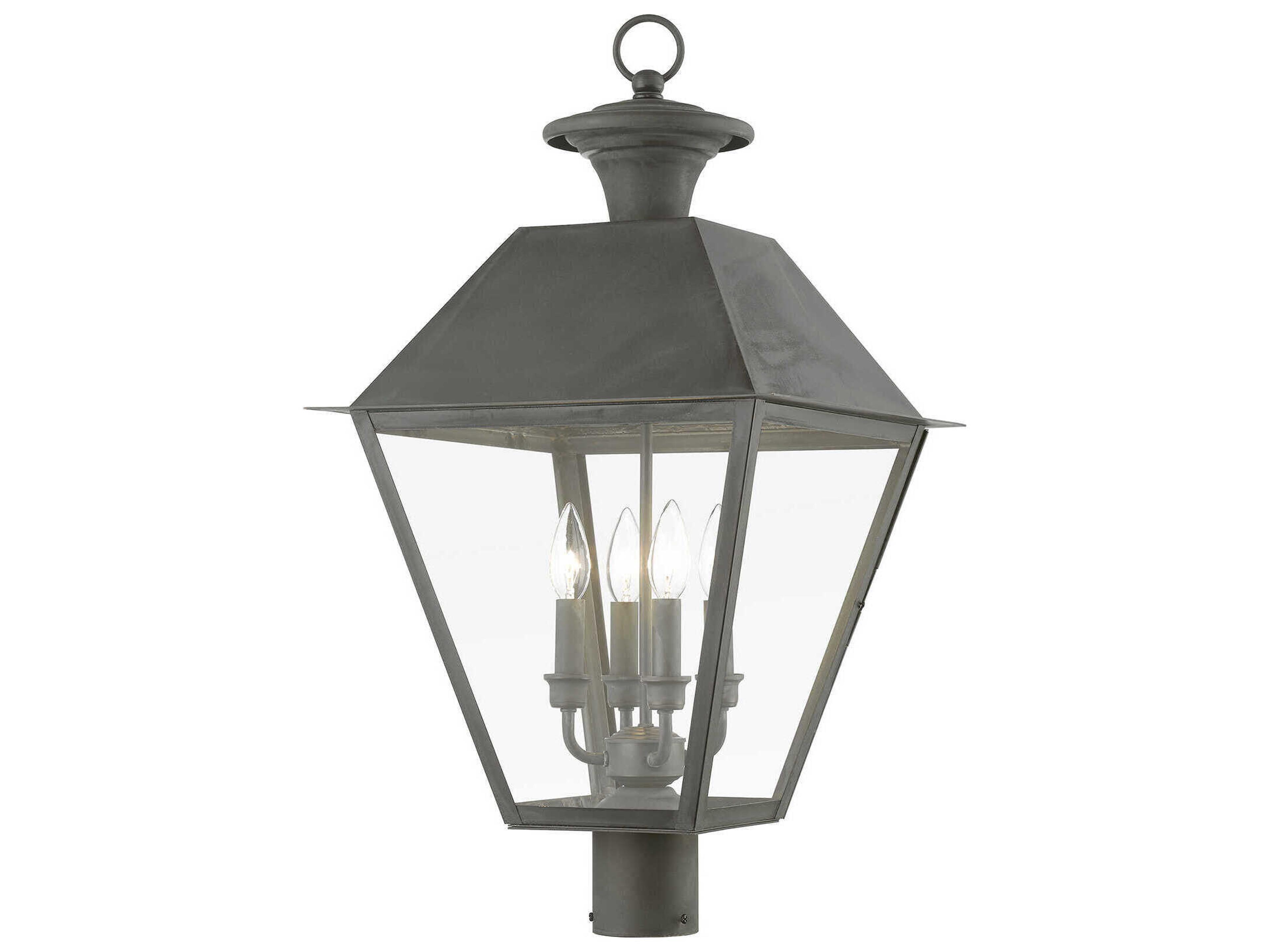 Livex Lighting Wentworth 4 - Light Outdoor Post Light
