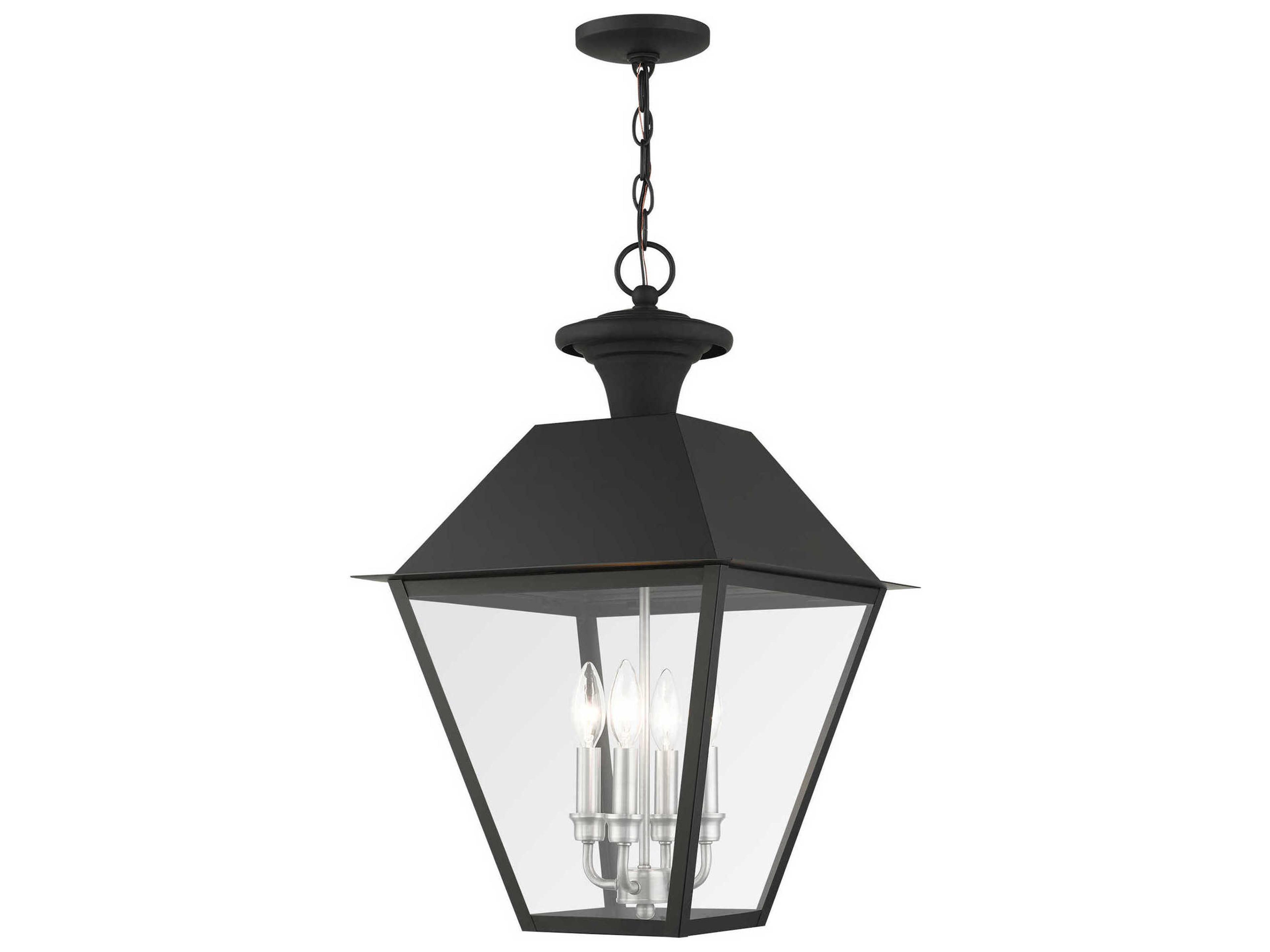 Livex Lighting Mansfield 4 - Light Outdoor Hanging Light