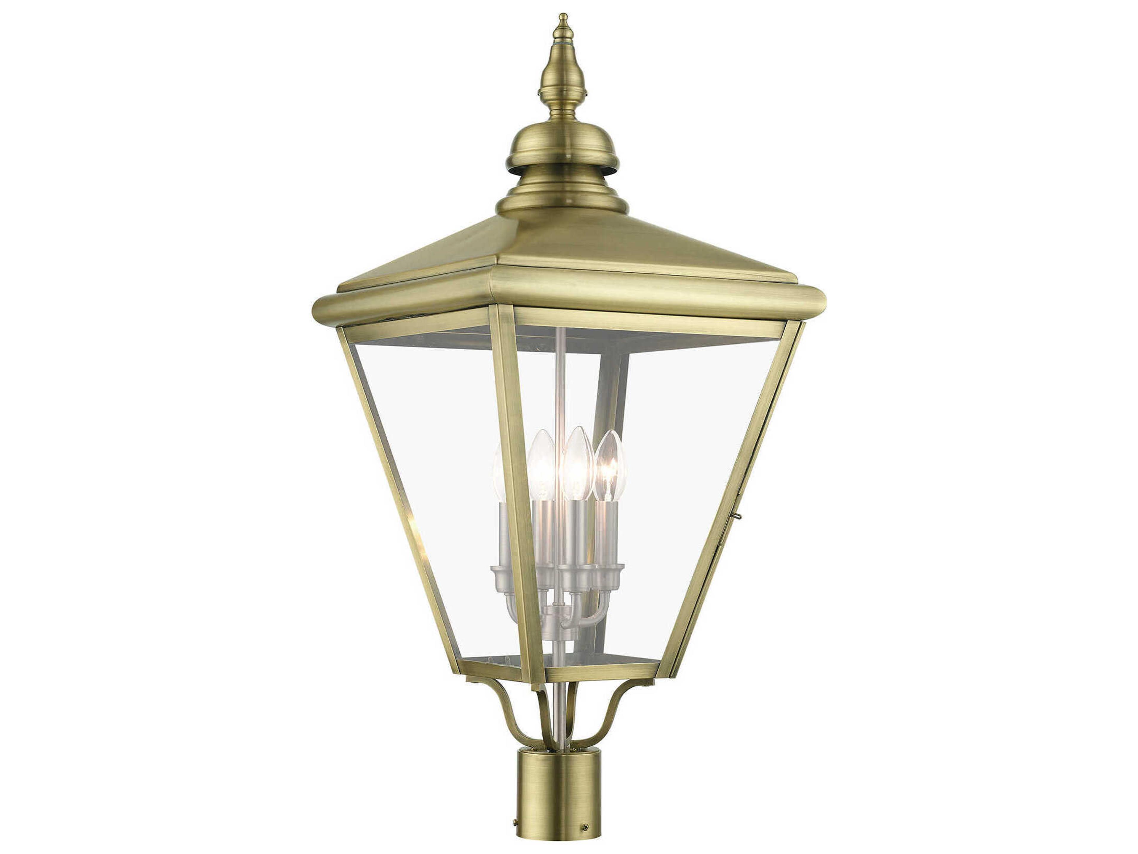 Livex Lighting Adams 4 - Light Outdoor Post Light