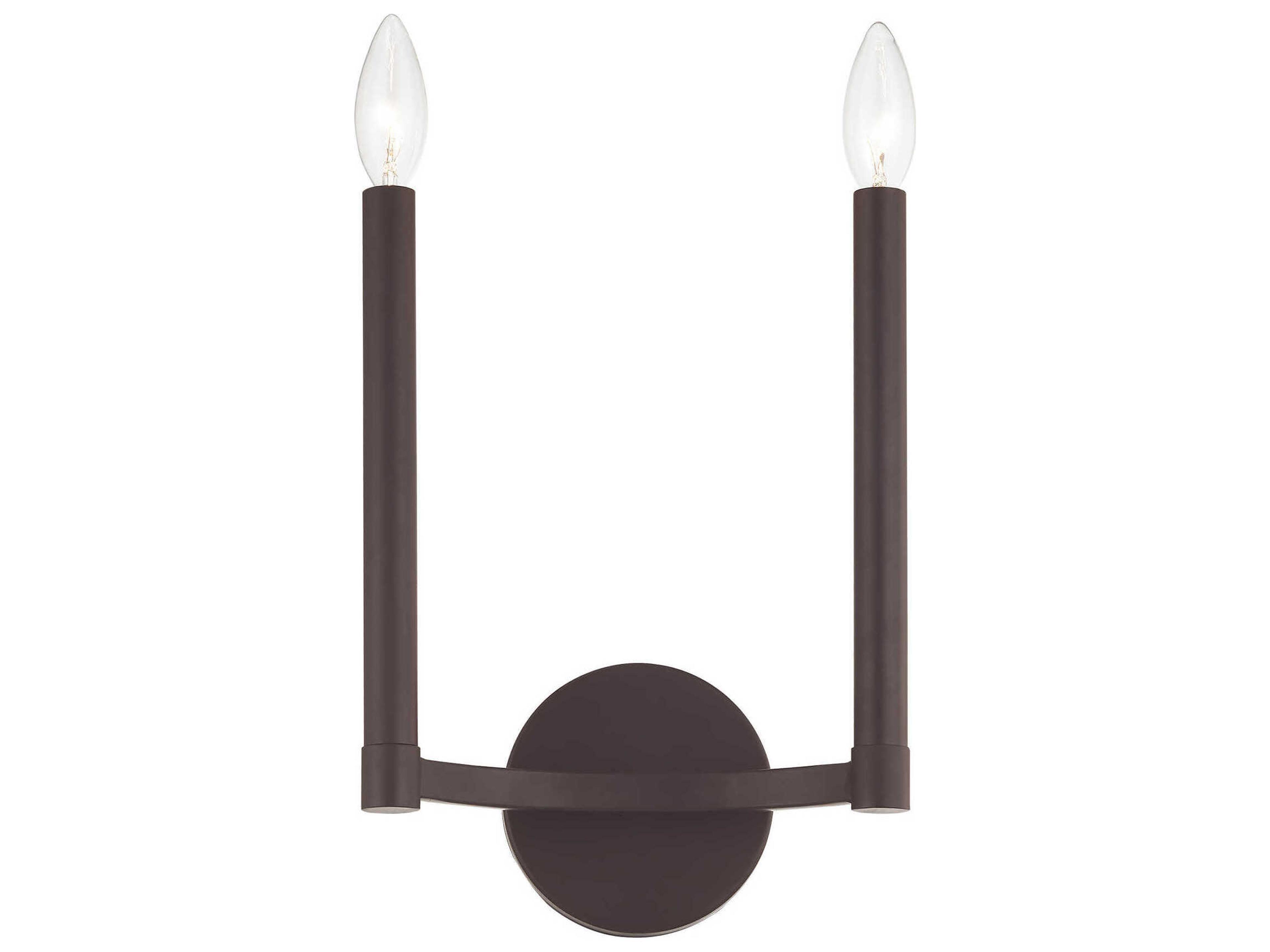 Livex Lighting Alpine 2-Light Bronze Wall Sconce