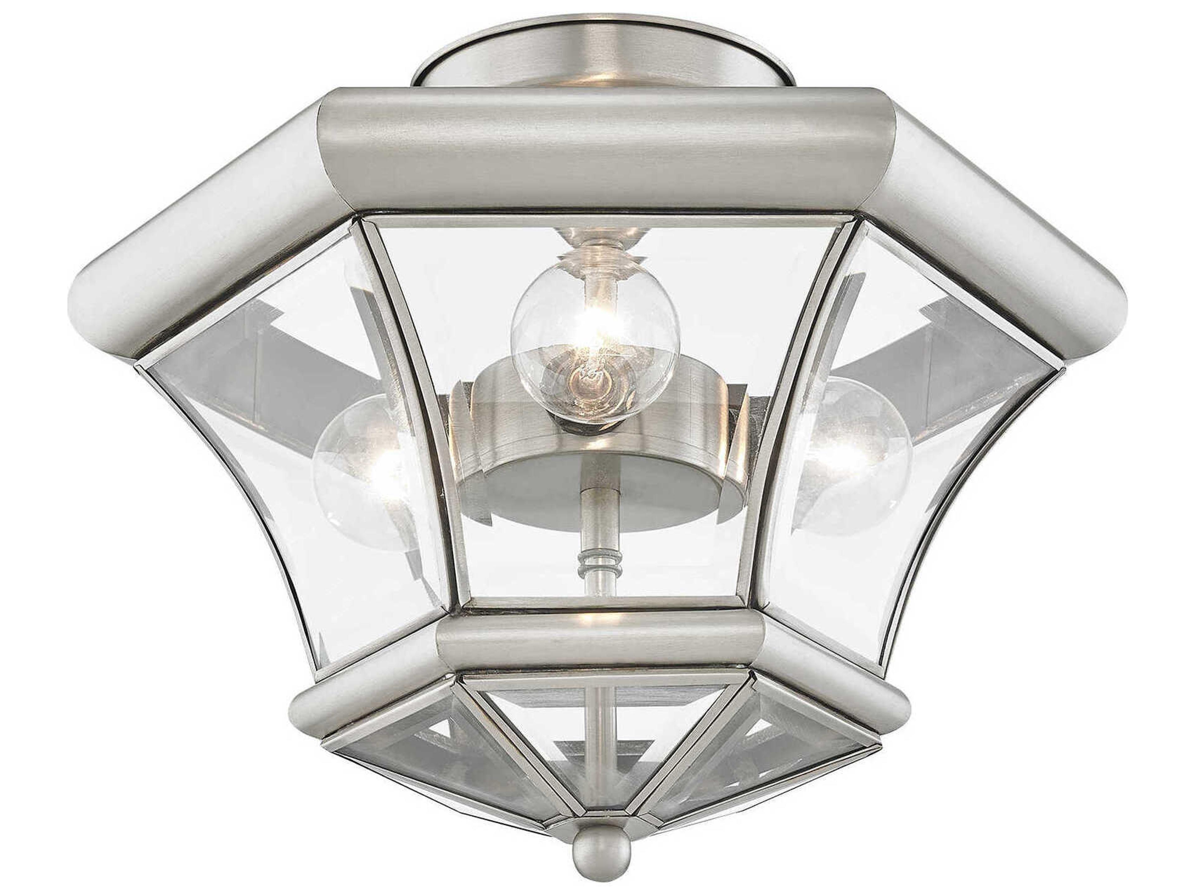 Livex Lighting Monterey 3 - Light Outdoor Ceiling Light