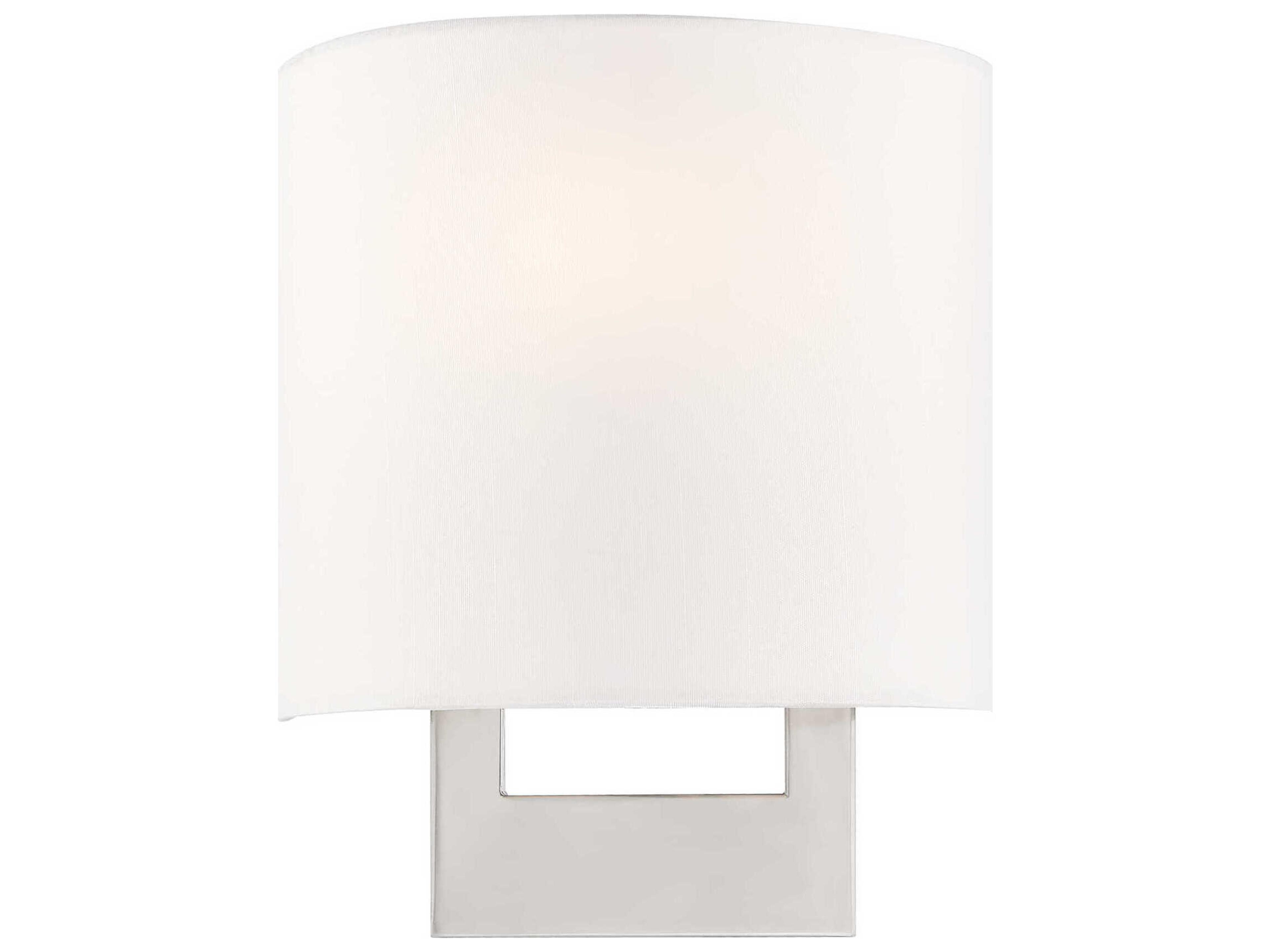 Livex Lighting Hayworth 1-Light Brushed Nickel Wall Sconce