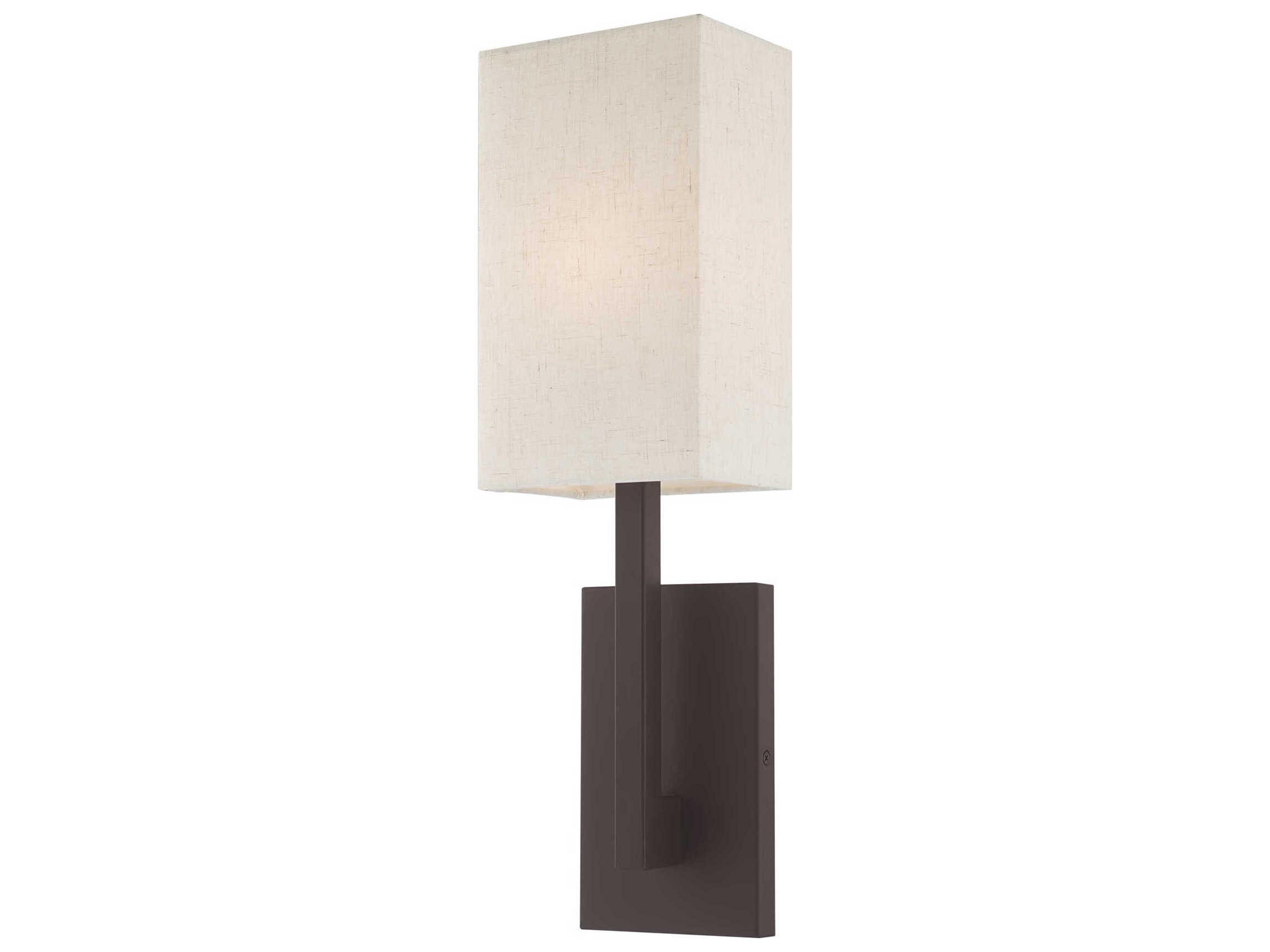 Livex Lighting Hayworth 1-Light Bronze Wall Sconce