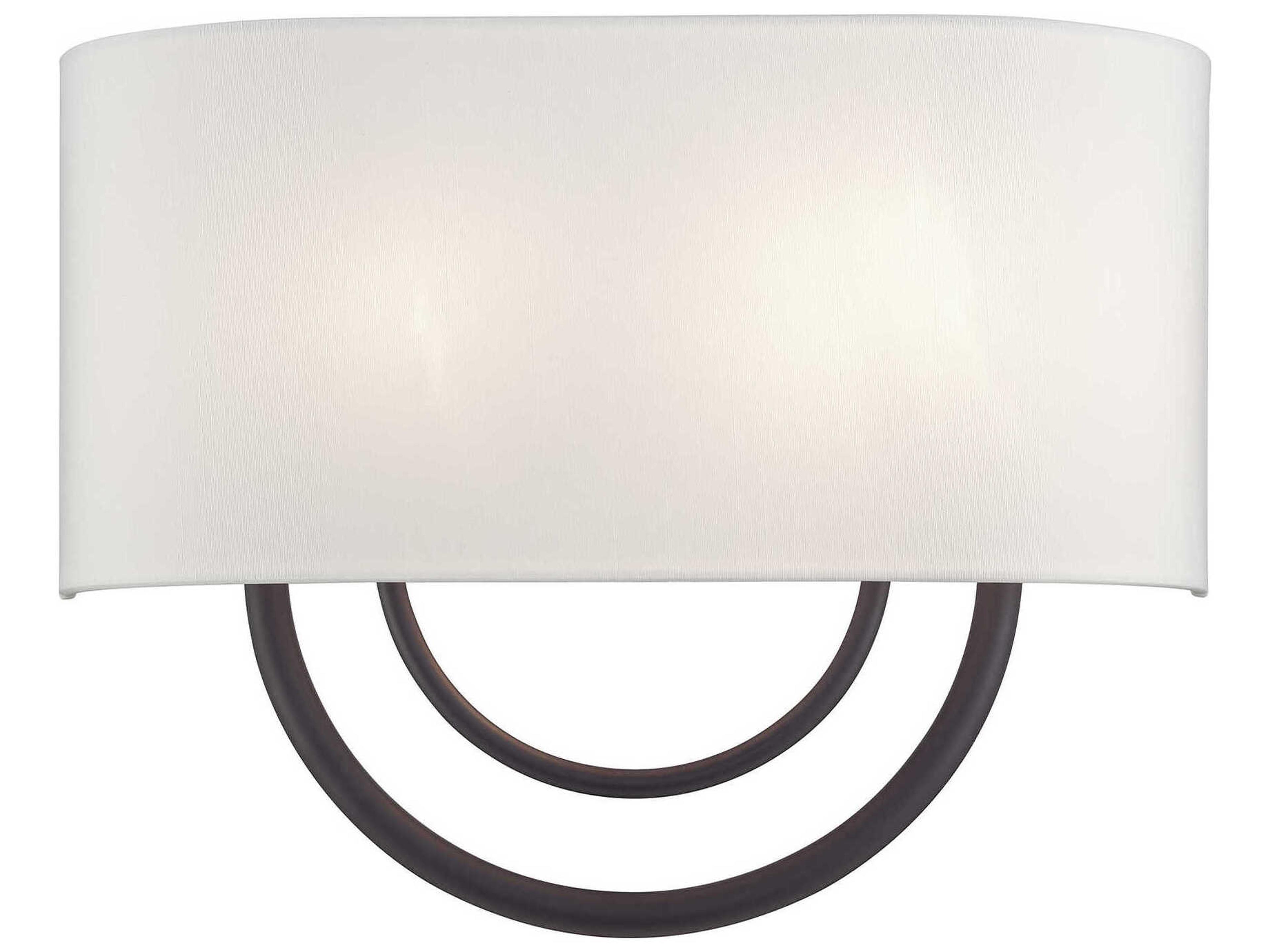 Livex Lighting Stratton 2-Light Bronze Wall Sconce