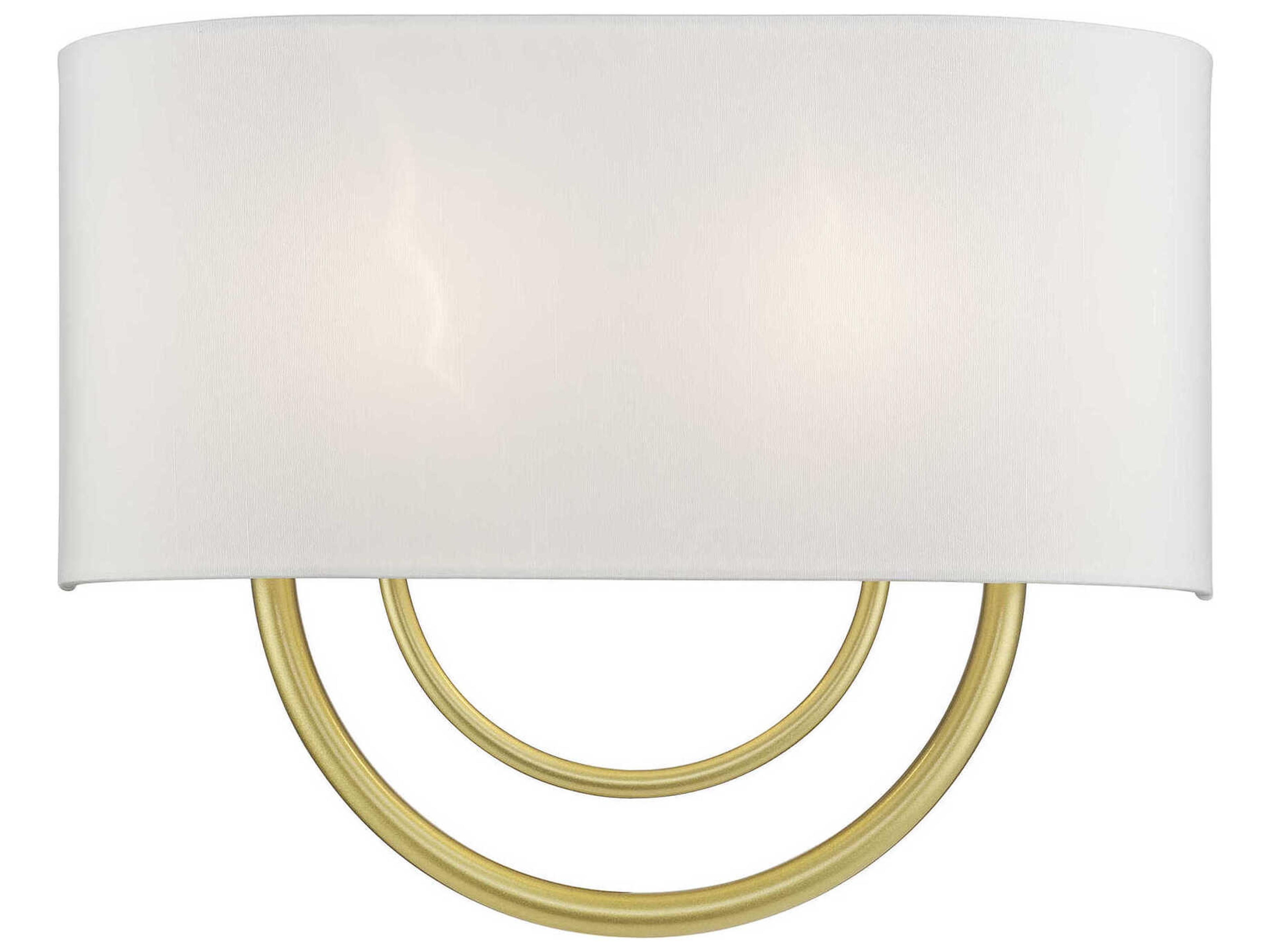 Livex Lighting Stratton 2-Light Soft Gold Wall Sconce
