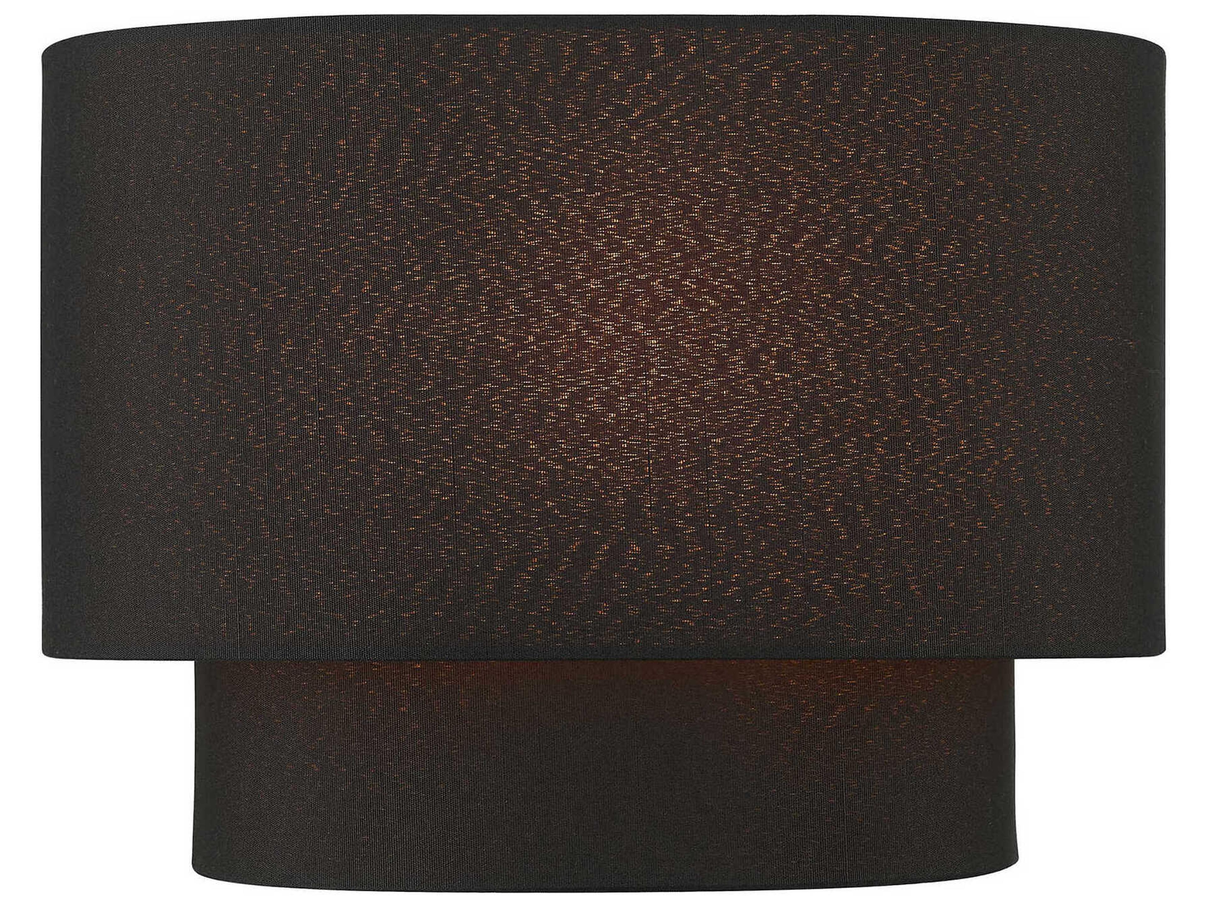 Livex Lighting Sentosa 1-Light Black Wall Sconce