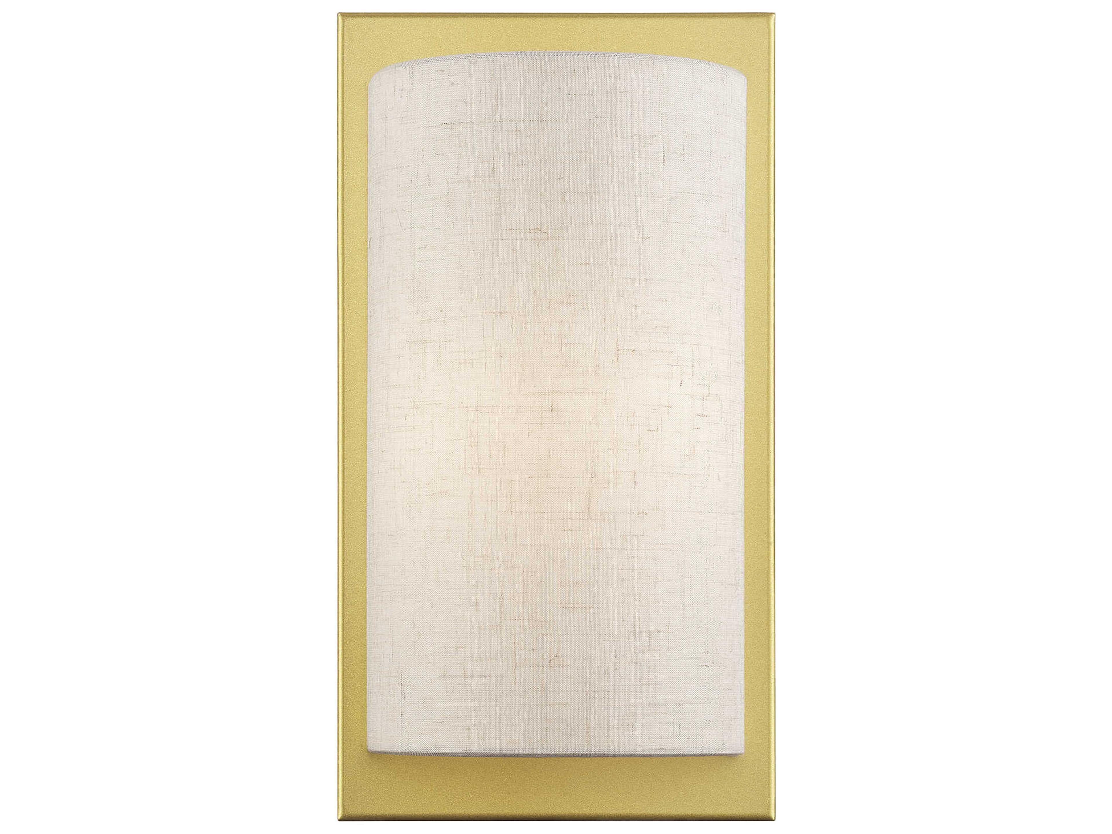 Livex Lighting Brenton 1-Light Soft Gold Wall Sconce