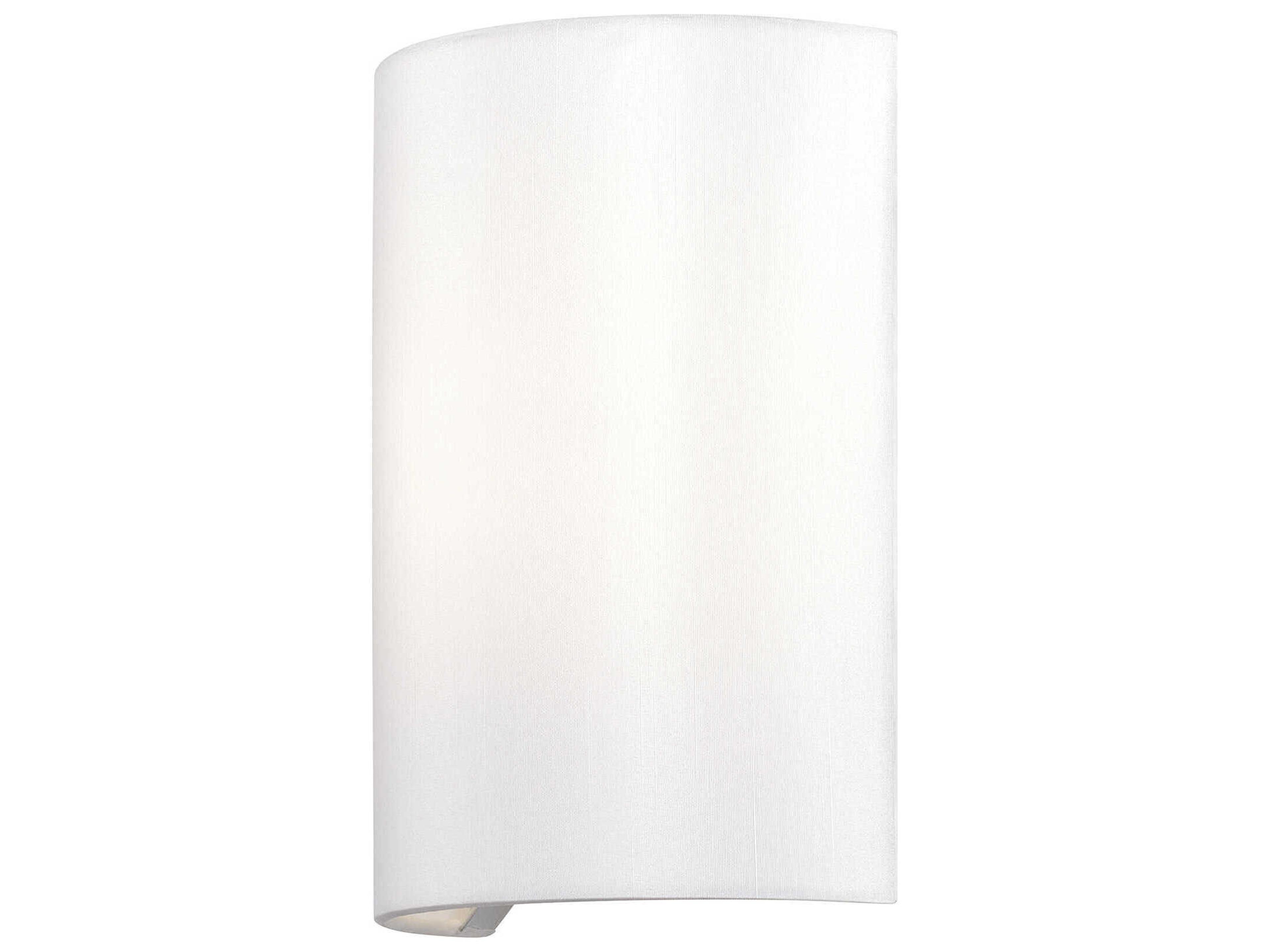 Livex Lighting Meridian 1-Light Shiny White Wall Sconce