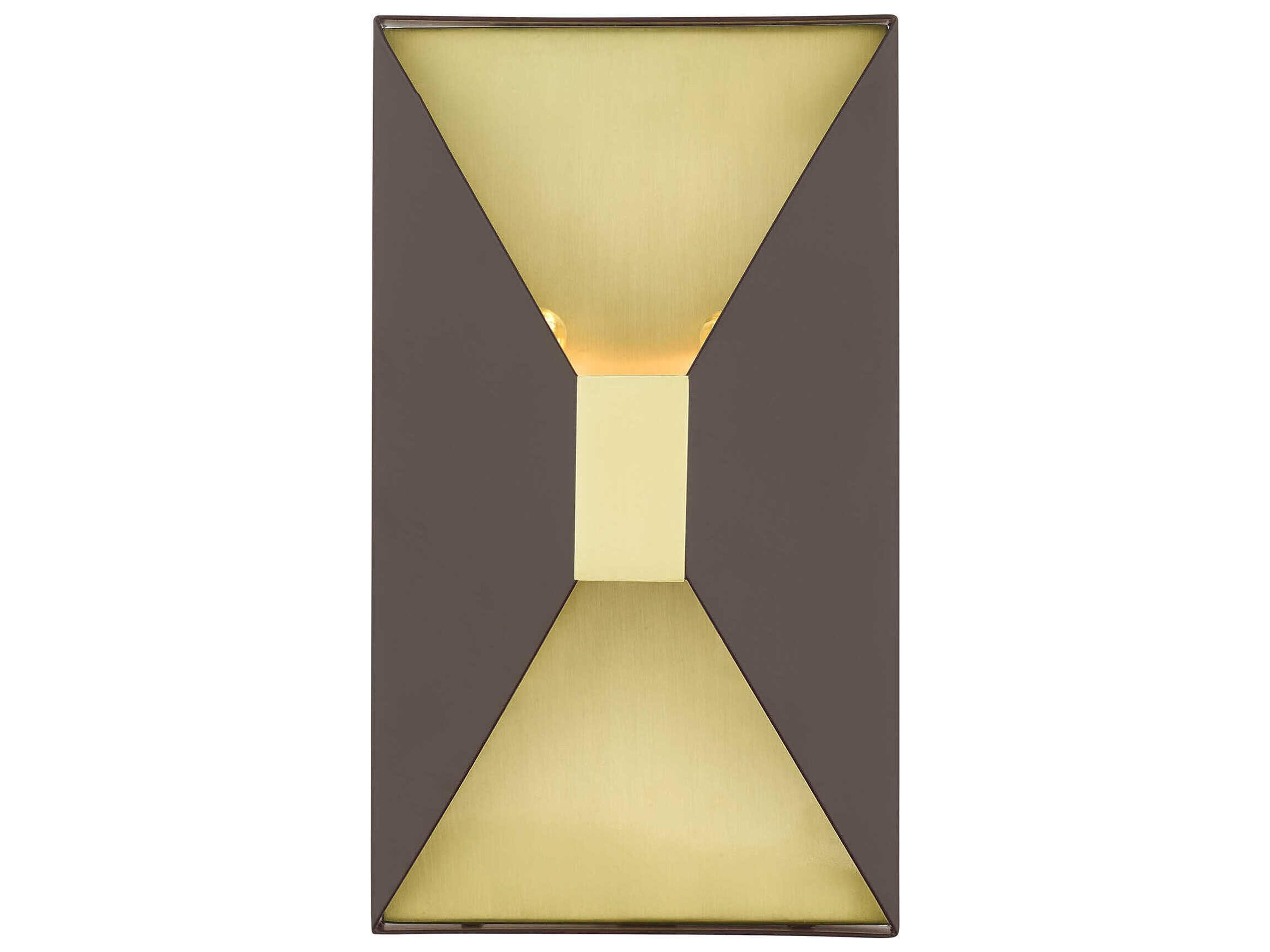 Livex Lighting Lexford 2-Light Bronze Wall Sconce