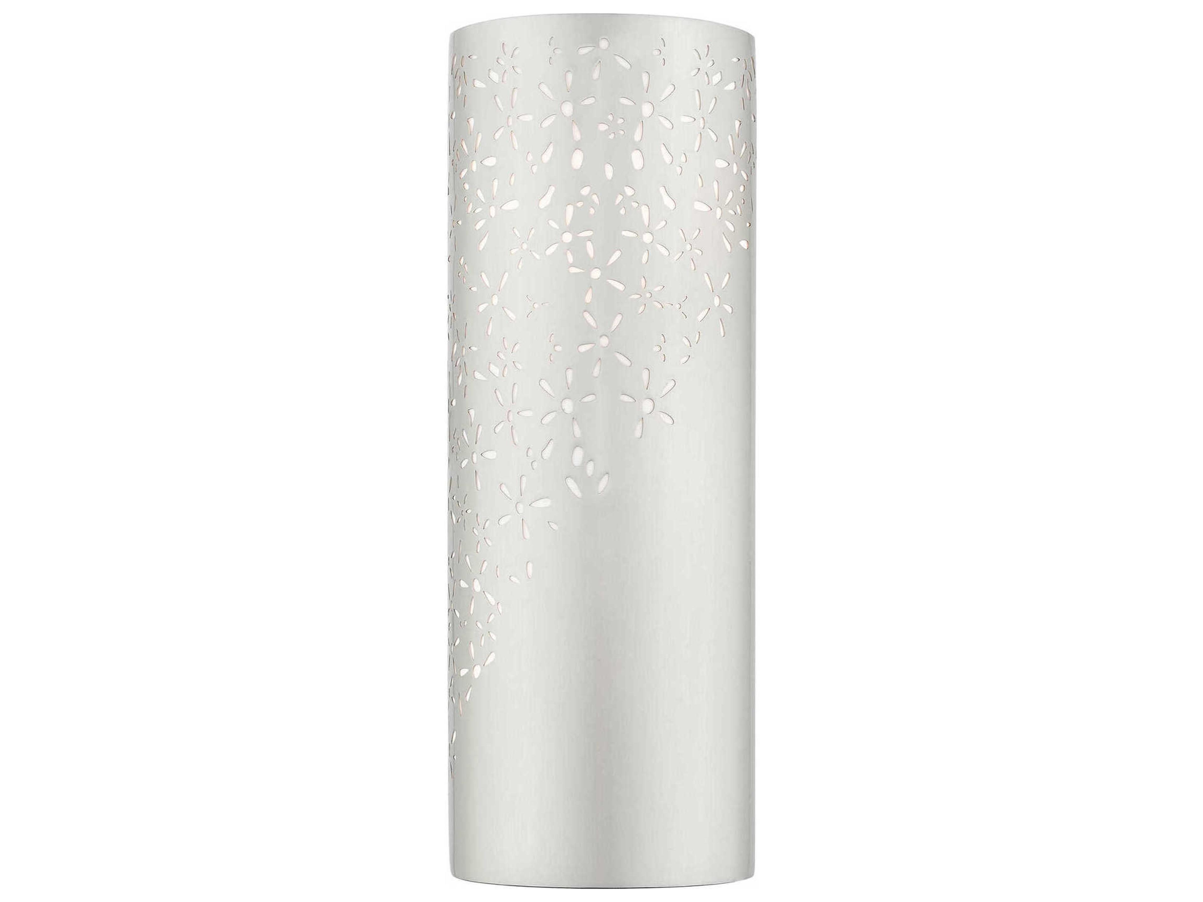 Livex Lighting Noria 2-Light Brushed Nickel Wall Sconce