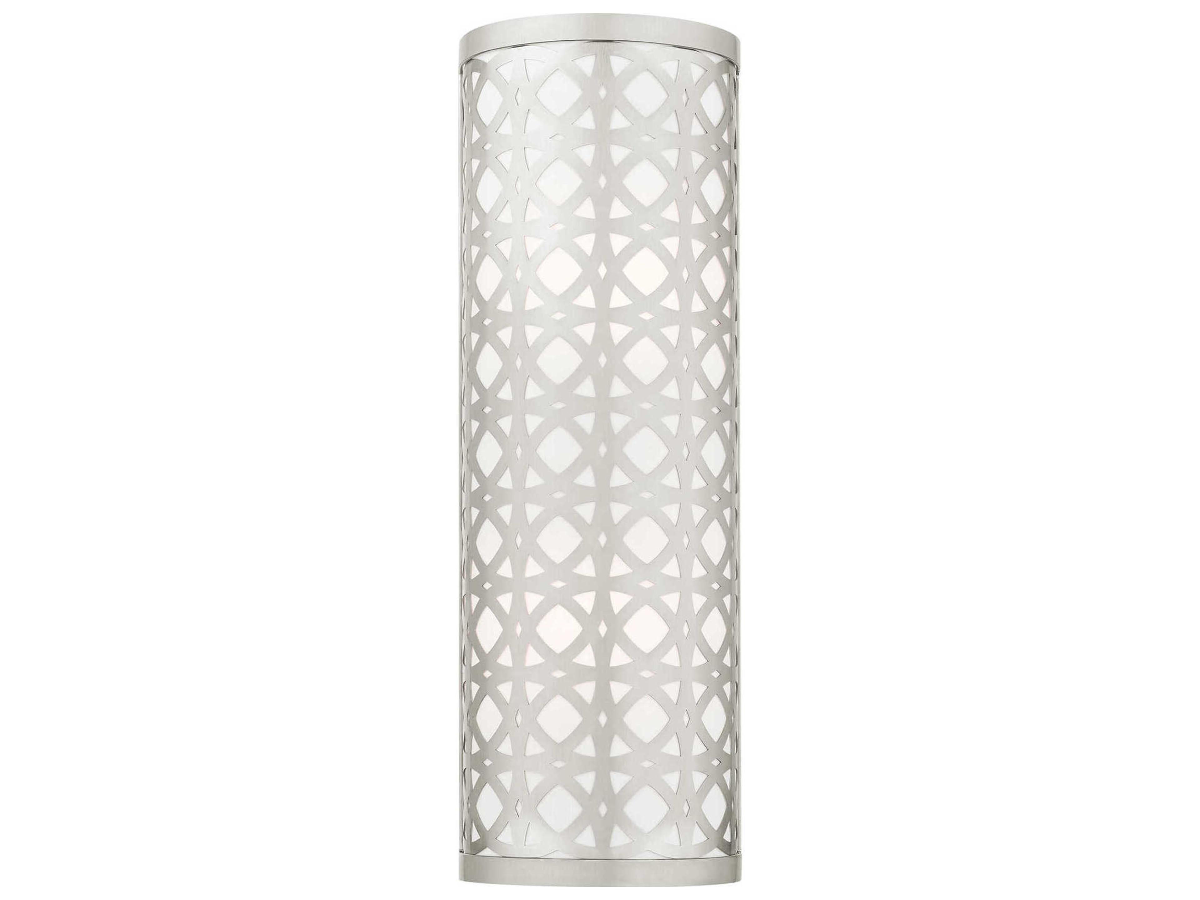 Livex Lighting Calinda 2-Light Brushed Nickel Wall Sconce