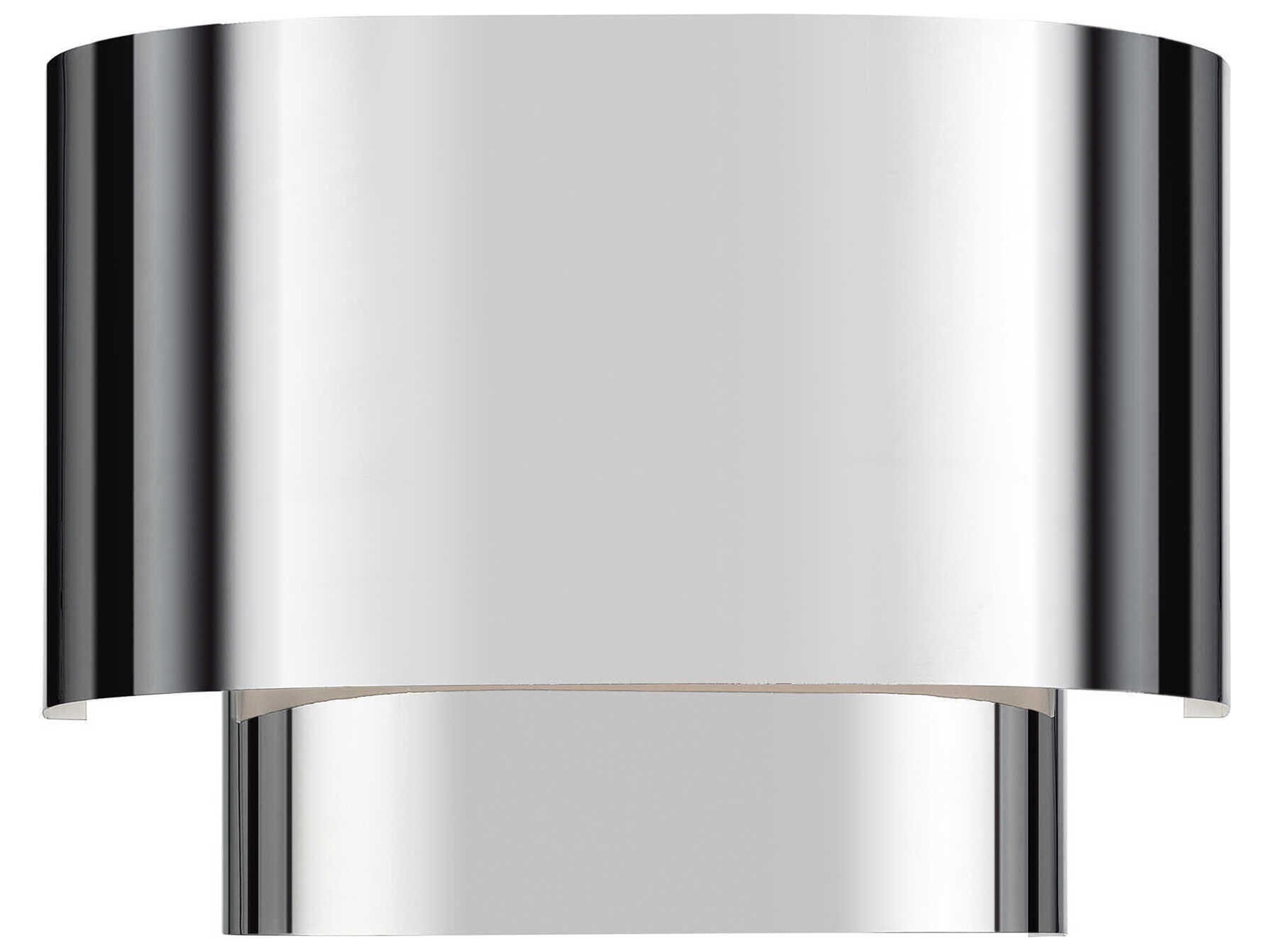 Livex Lighting Springview 1-Light Polished Chrome Wall Sconce