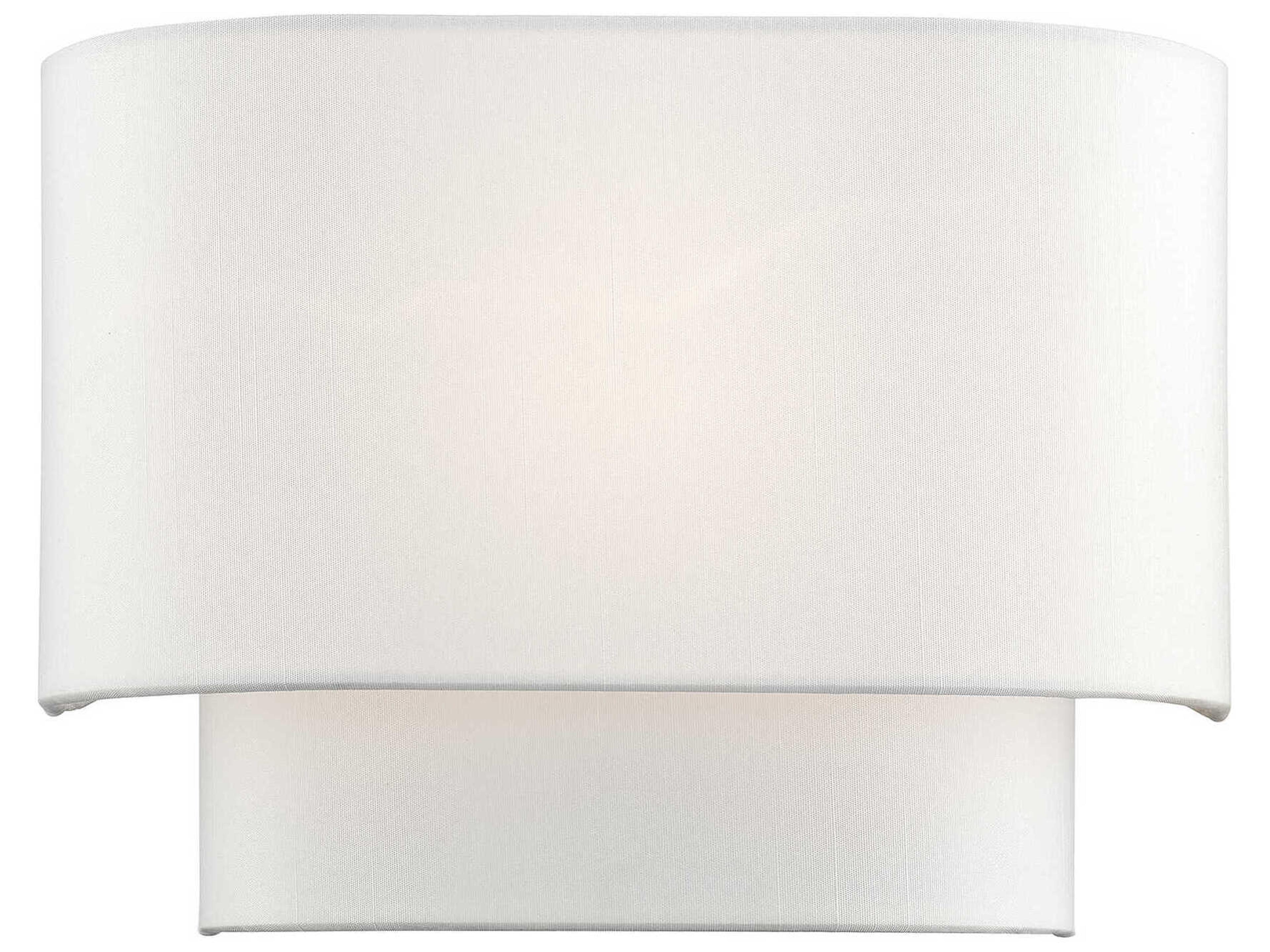 Livex Lighting Manorwood 1-Light White Wall Sconce