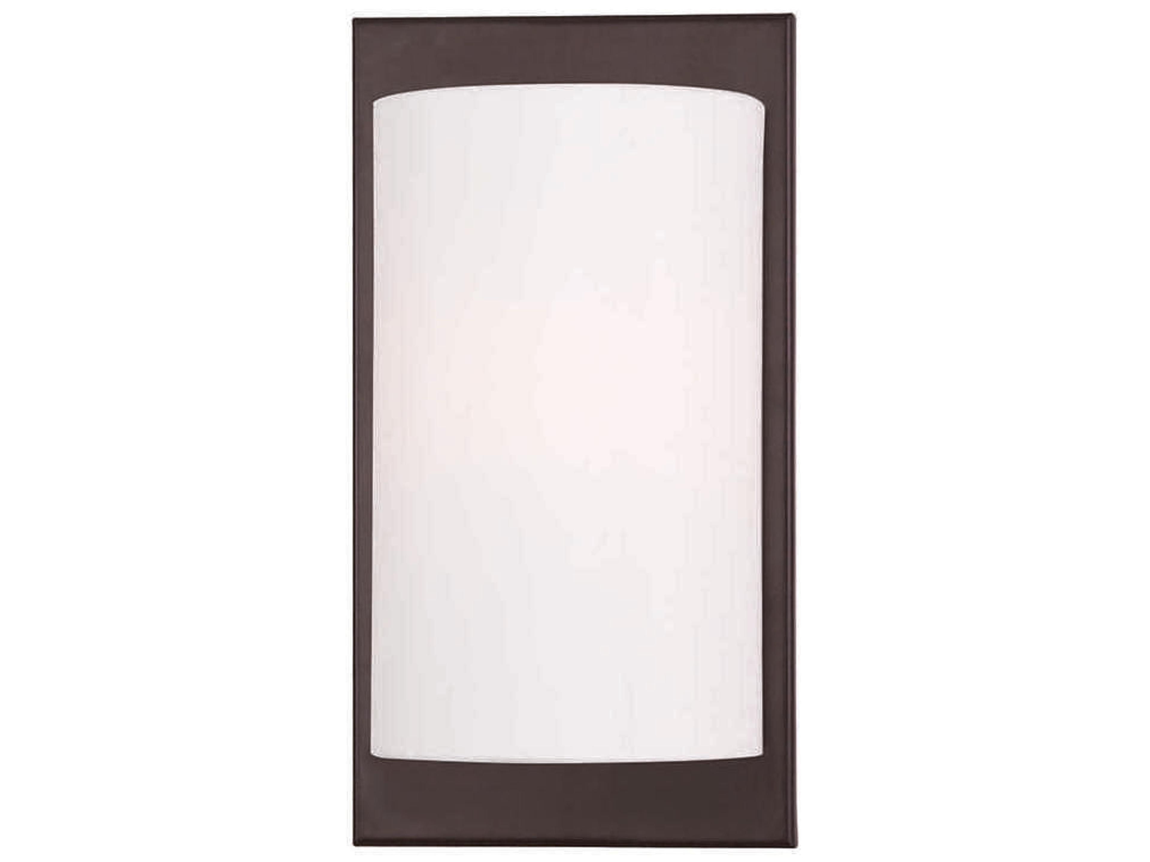 Livex Lighting Meridian 1-Light Bronze Wall Sconce