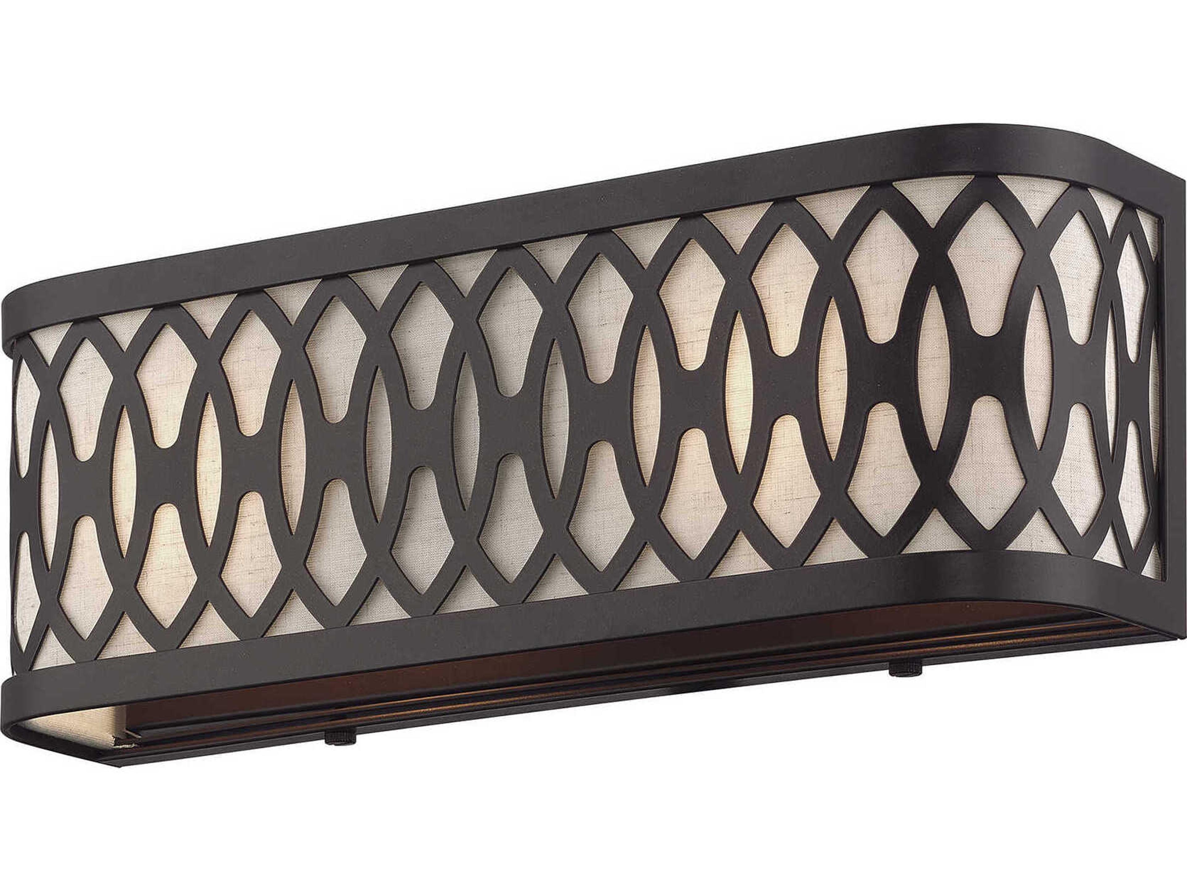 Livex Lighting Vistaview 2-Light English Bronze Wall Sconce