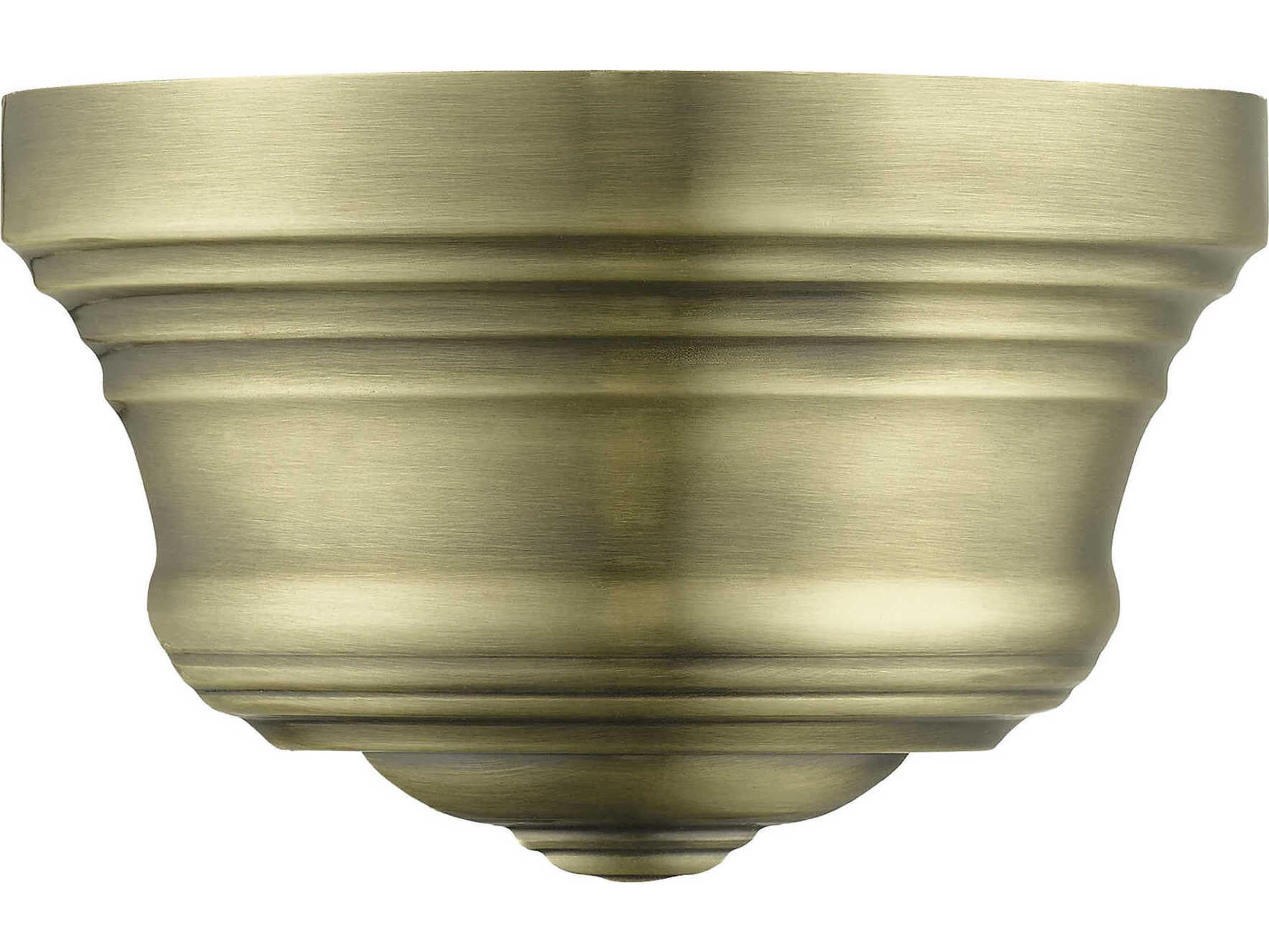 Livex Lighting Endicott 1-Light Antique Brass Wall Sconce