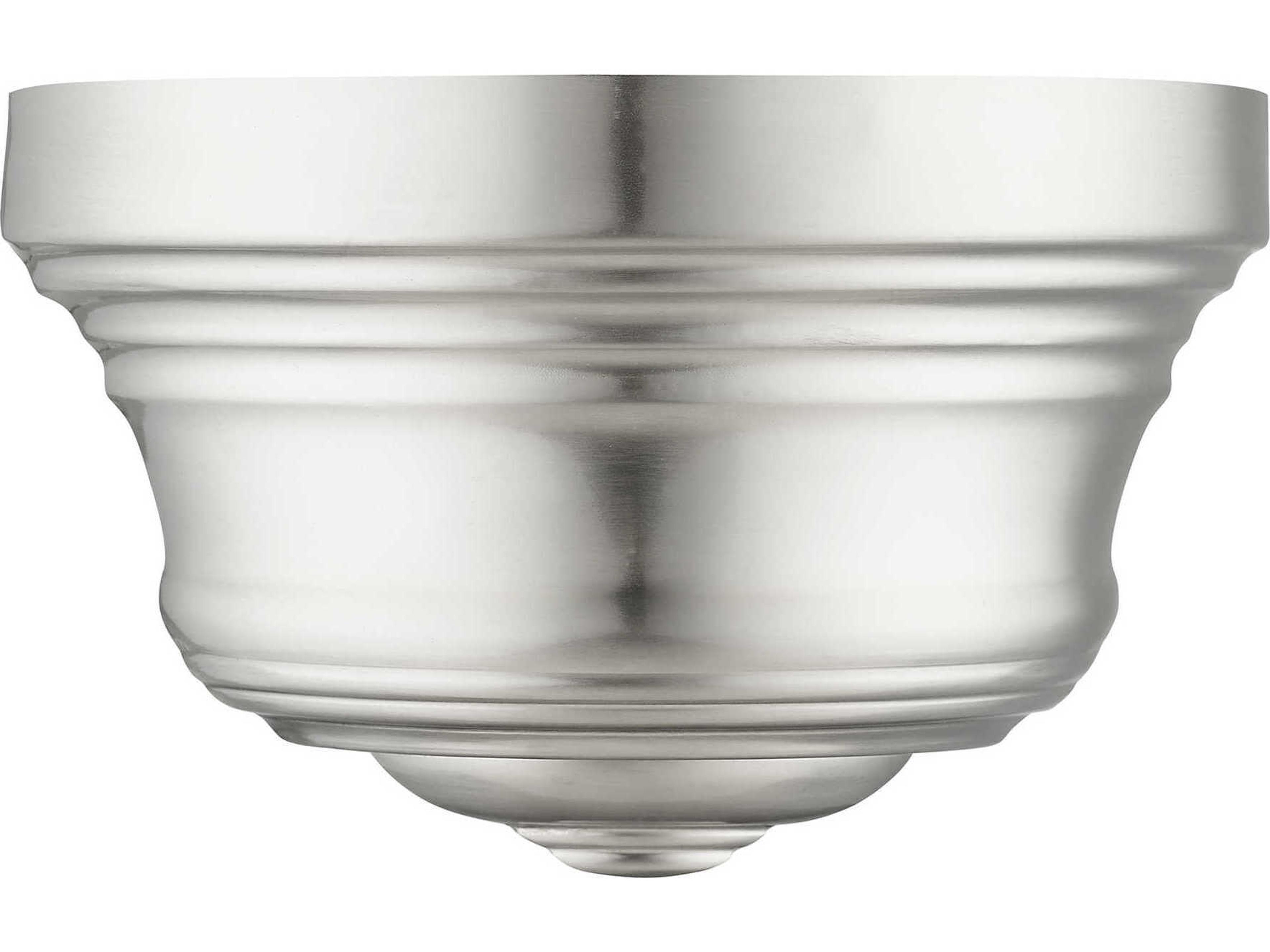 Livex Lighting Endicott 1-Light Brushed Nickel Wall Sconce