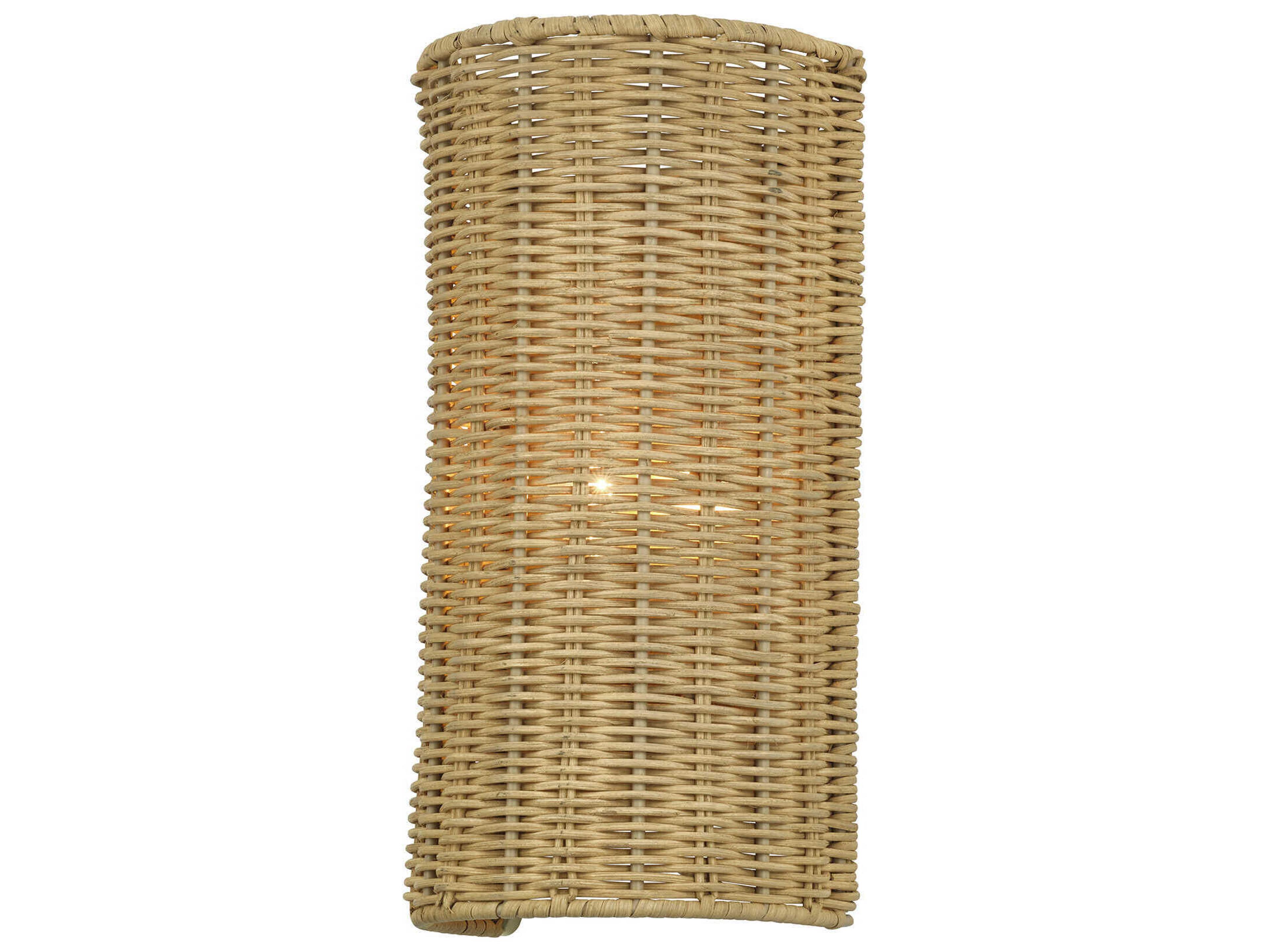 Livex Lighting Weavington 1-Light Antique Gold Leaf Wall Sconce