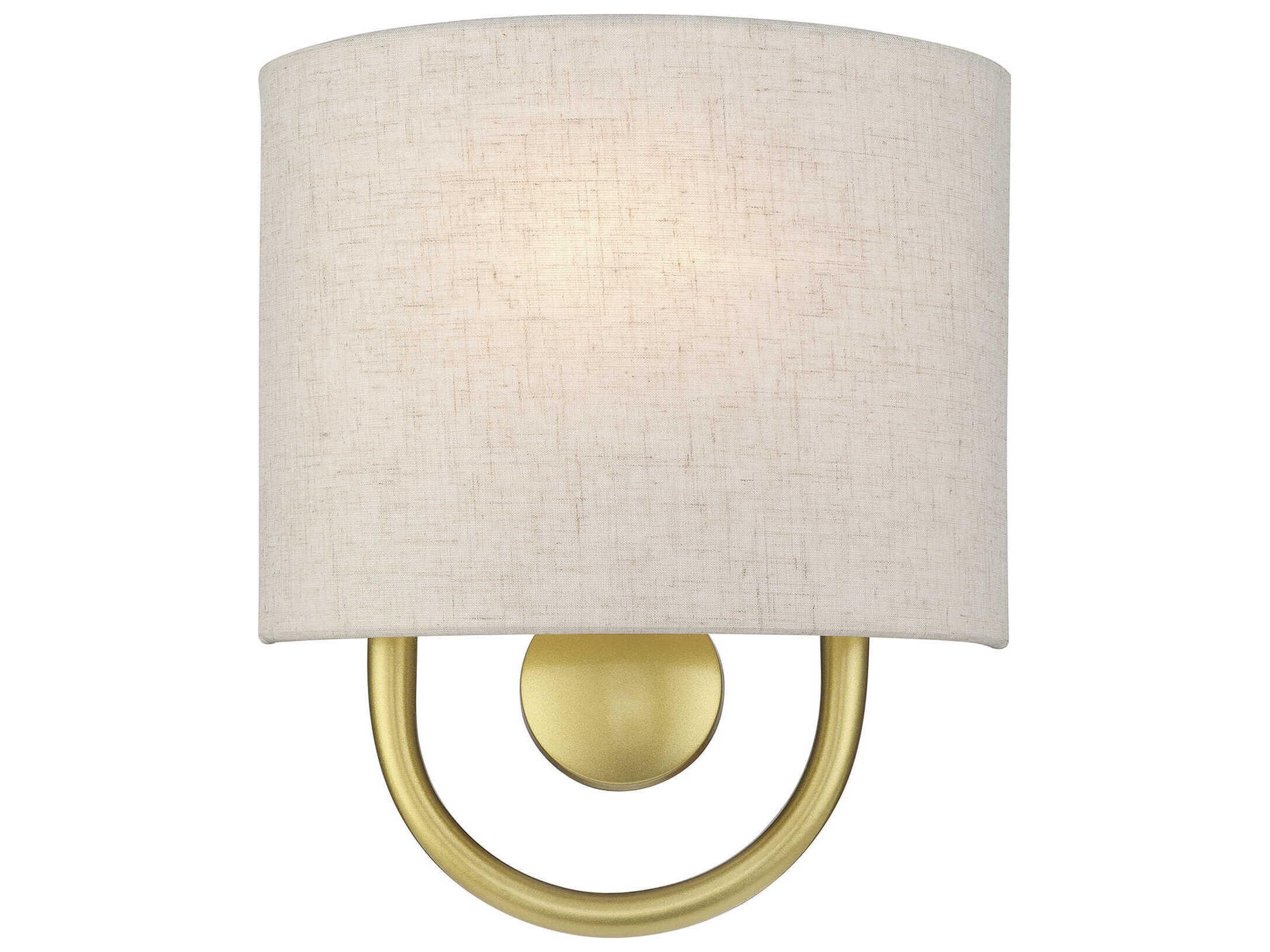 Livex Lighting Stratton 1-Light Soft Gold Wall Sconce