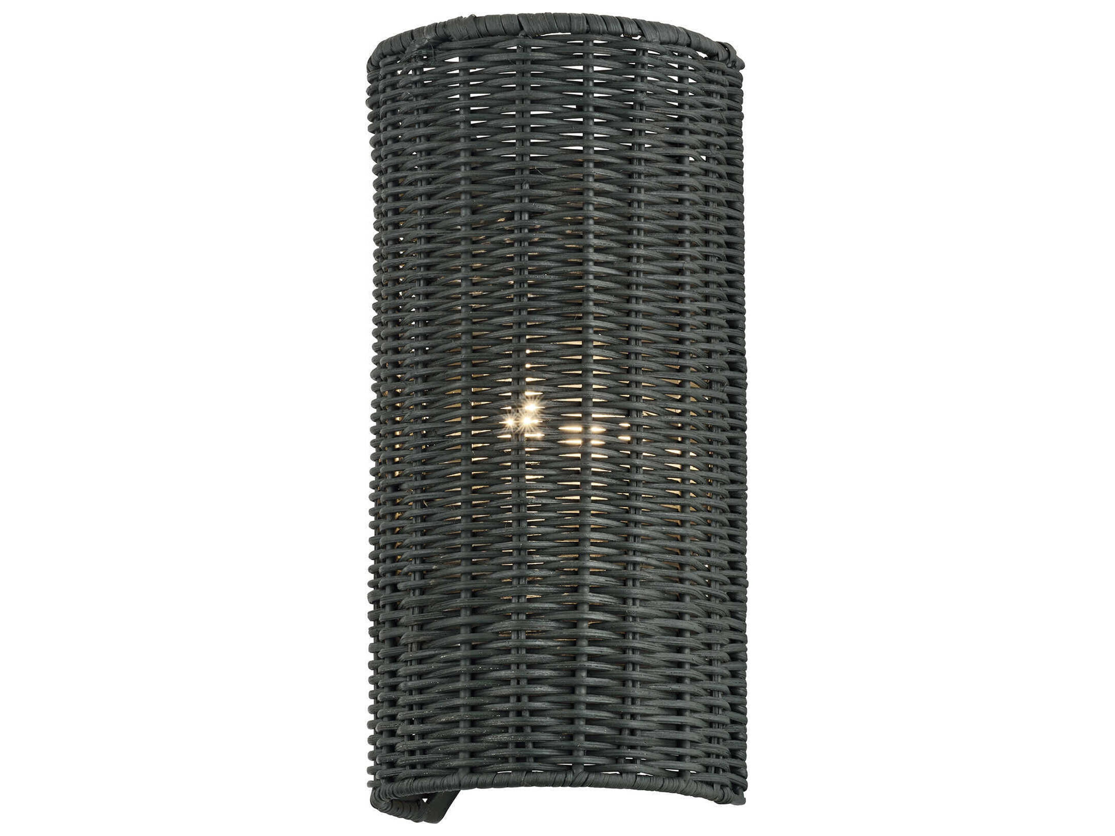 Livex Lighting Weavington 1-Light Brushed Nickel Wall Sconce