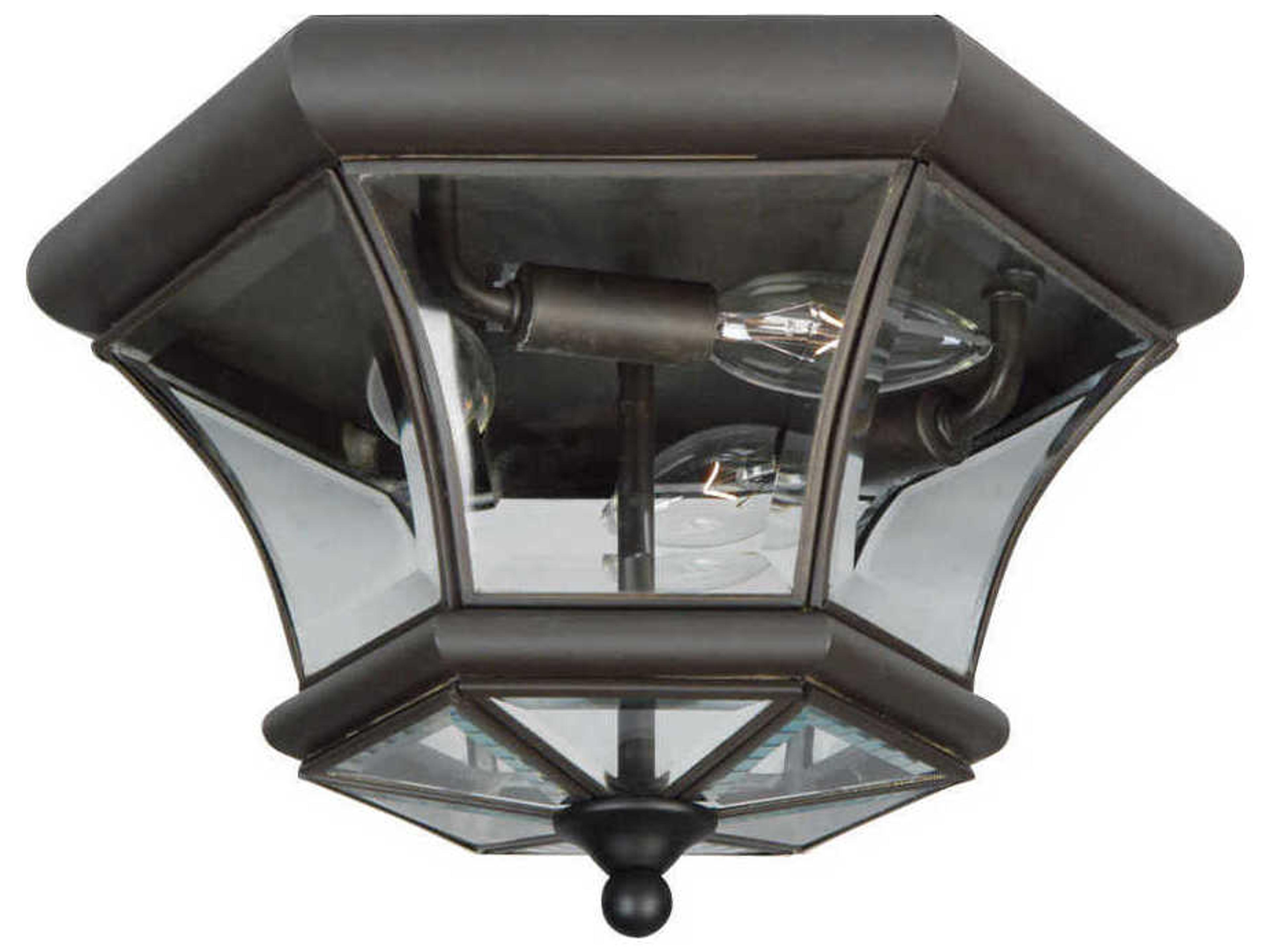 Livex Lighting Monterey Georgetown 3 - Light Outdoor Ceiling Light
