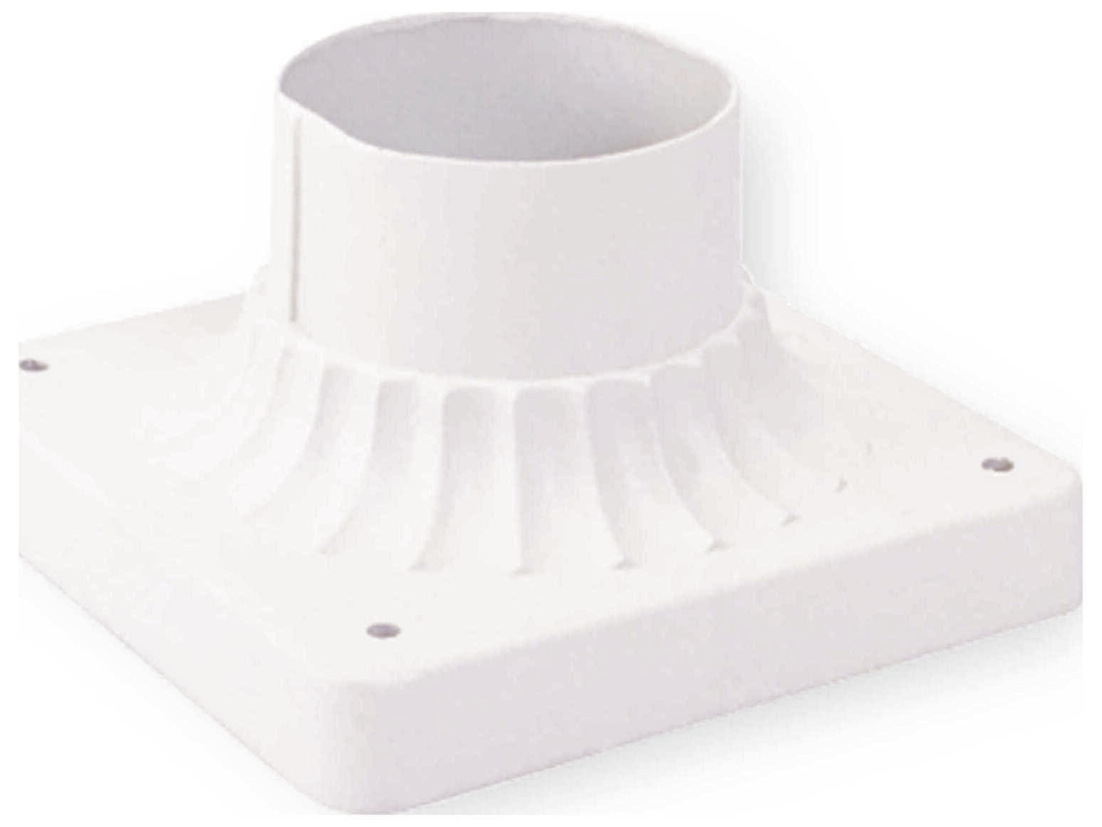 Livex Lighting Outdoor Basics Pier Mount Adapter