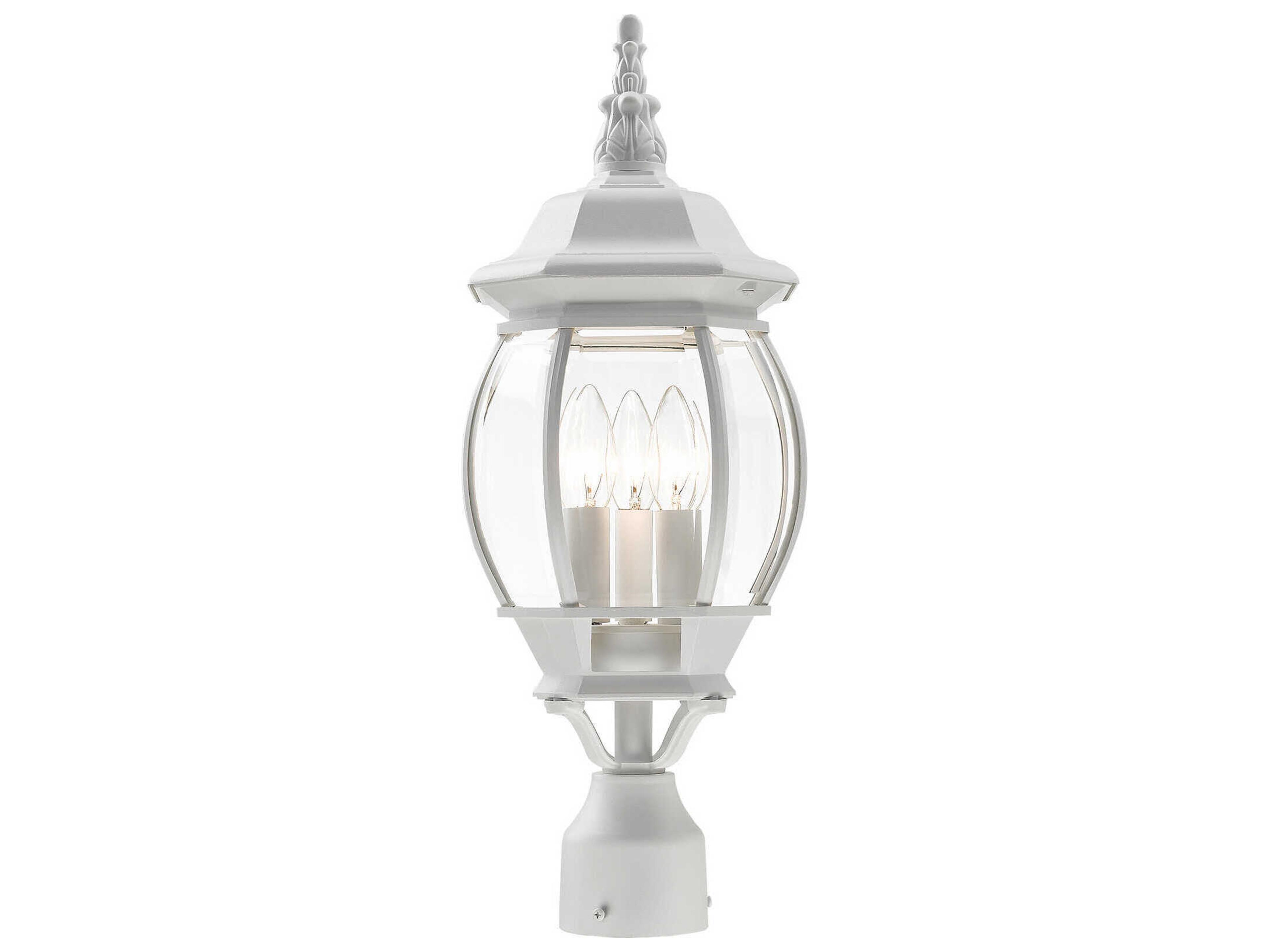 Livex Lighting Frontenac 3 - Light Outdoor Post Light