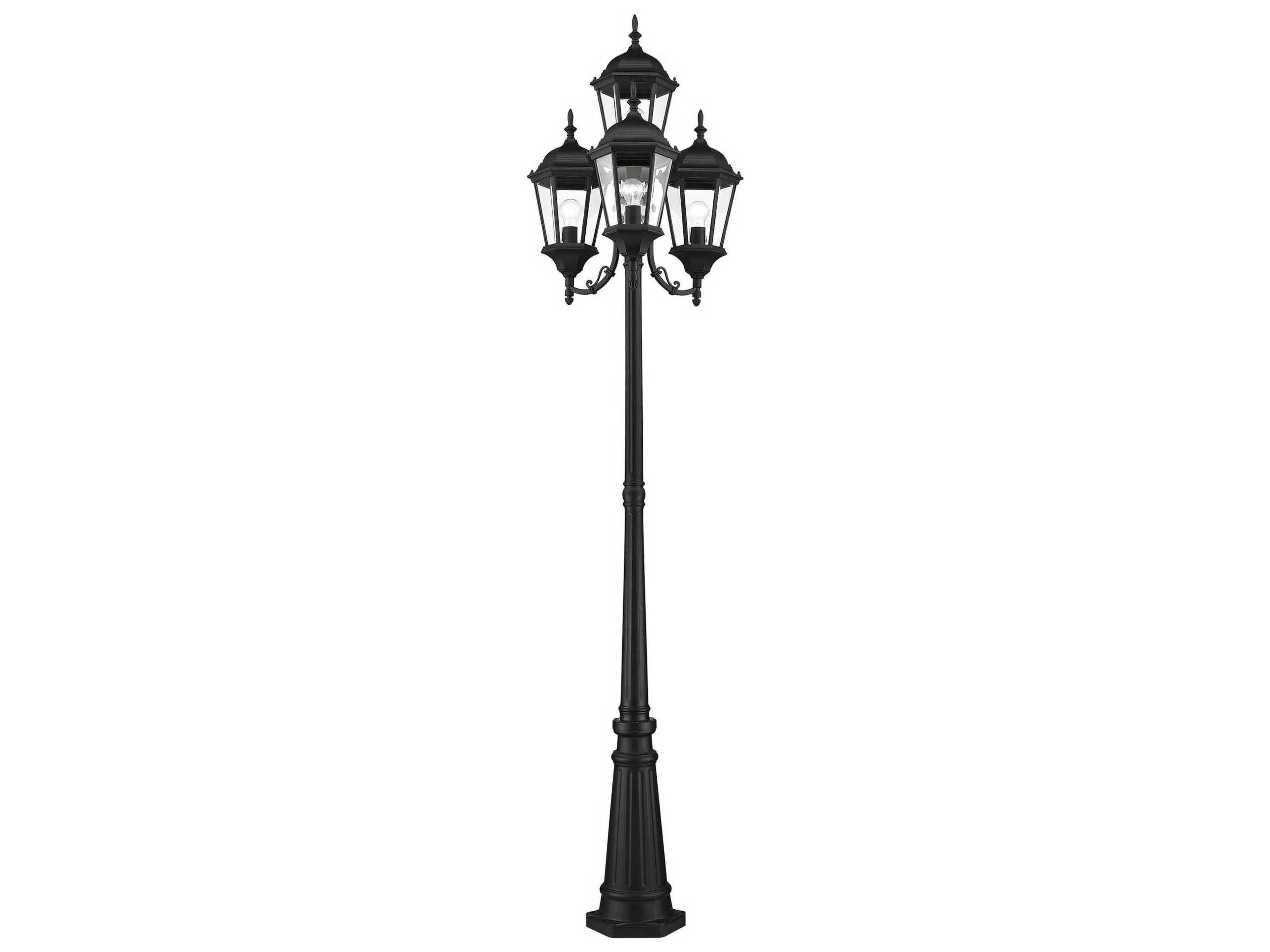 Livex Lighting Hamilton 4 - Light Outdoor Post Light