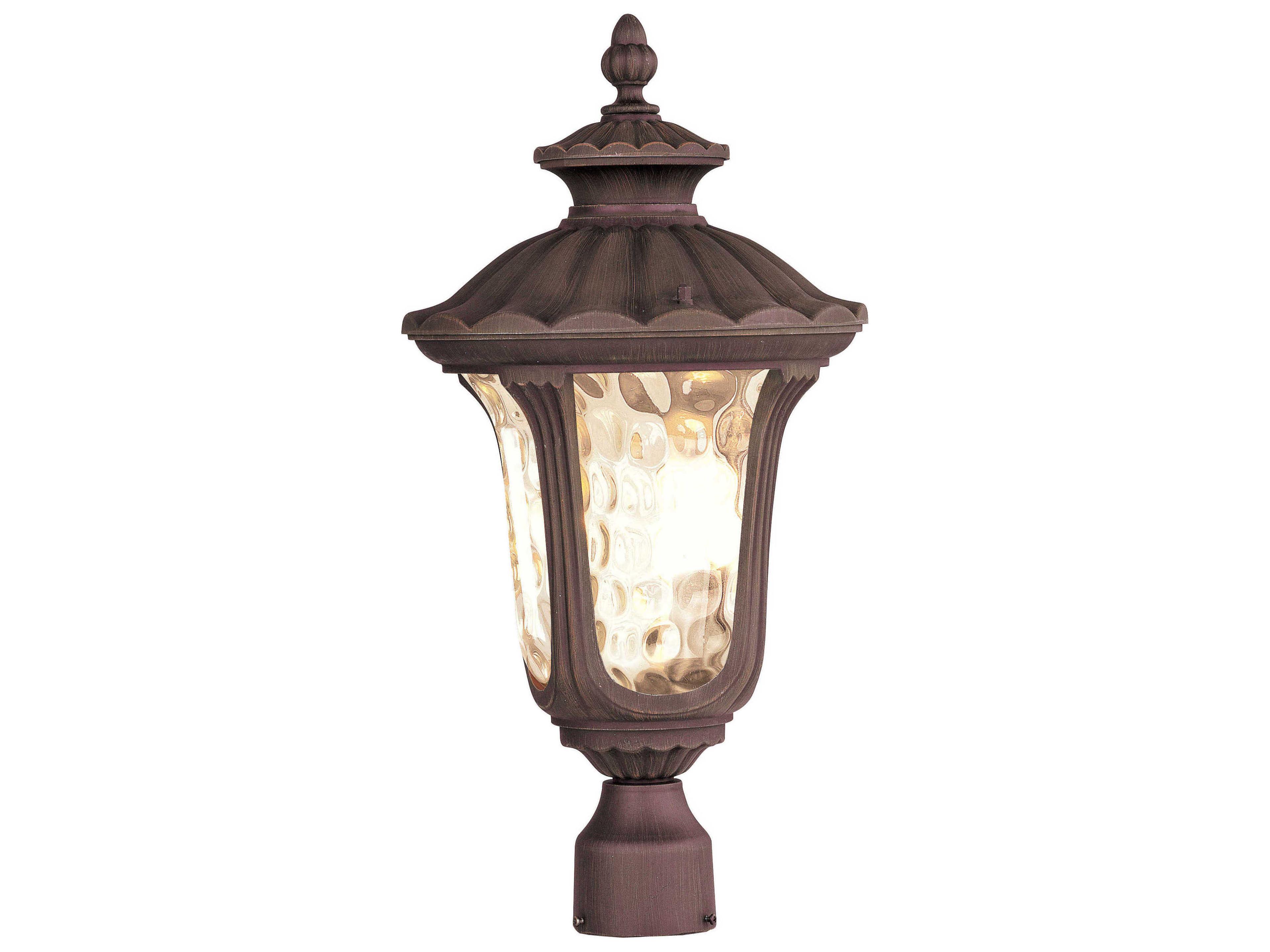 Livex Lighting Oxford 3 - Light Outdoor Post Light