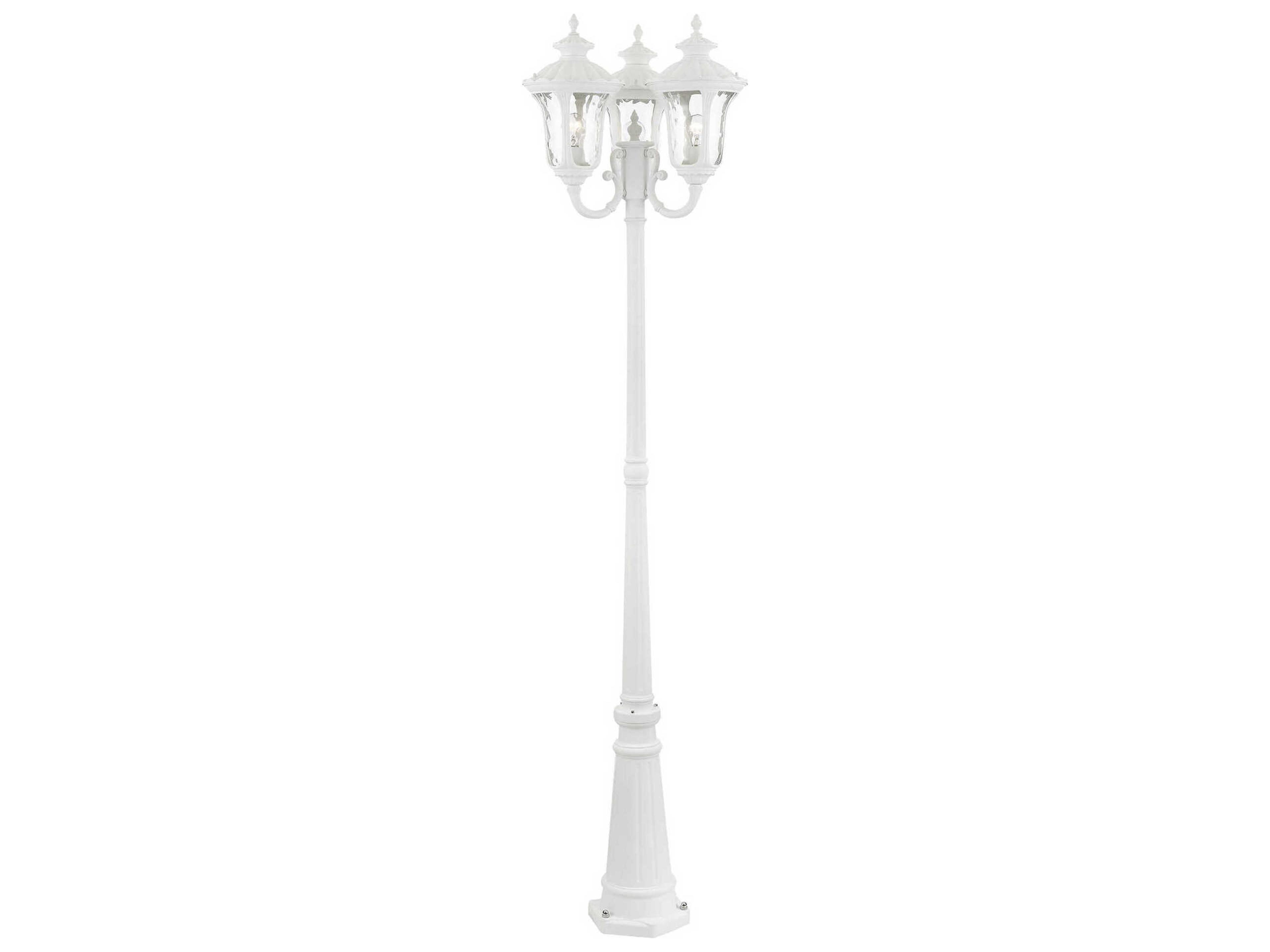 Livex Lighting Oxford 3 - Light Outdoor Post Light