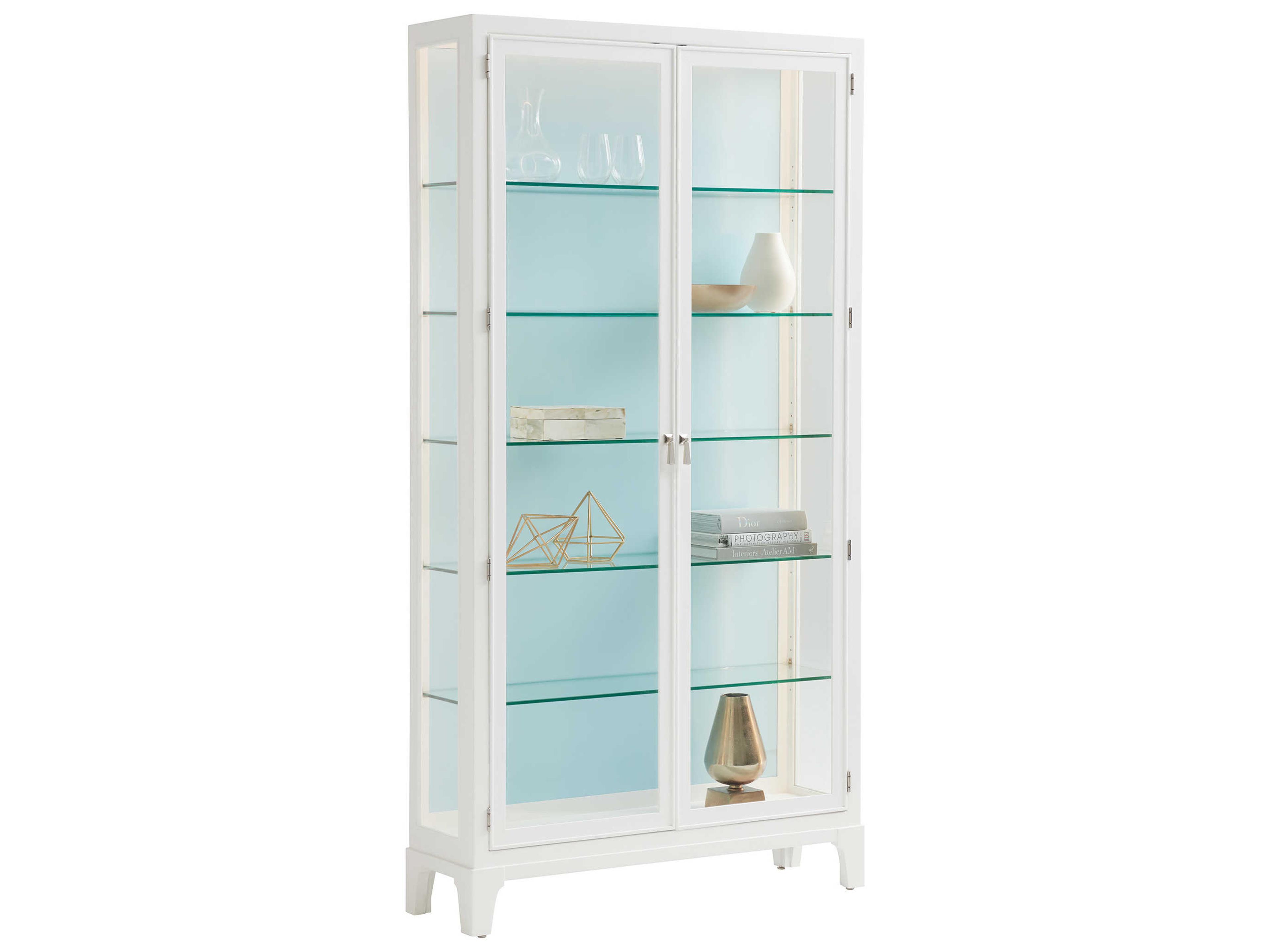 Lexington Avondale Maple Wood Display Cabinet