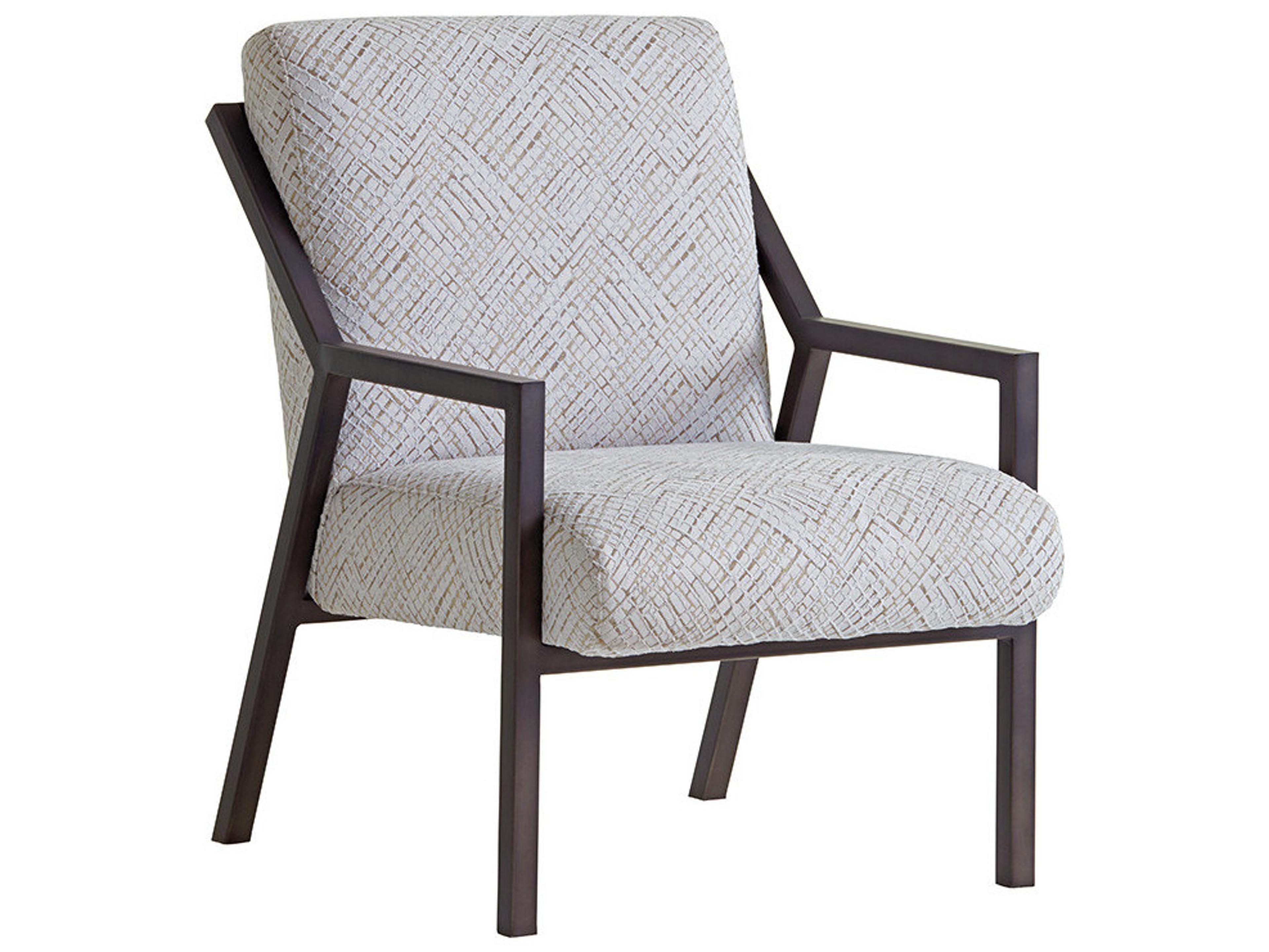 Lexington Santana Gray Fabric Accent Chair