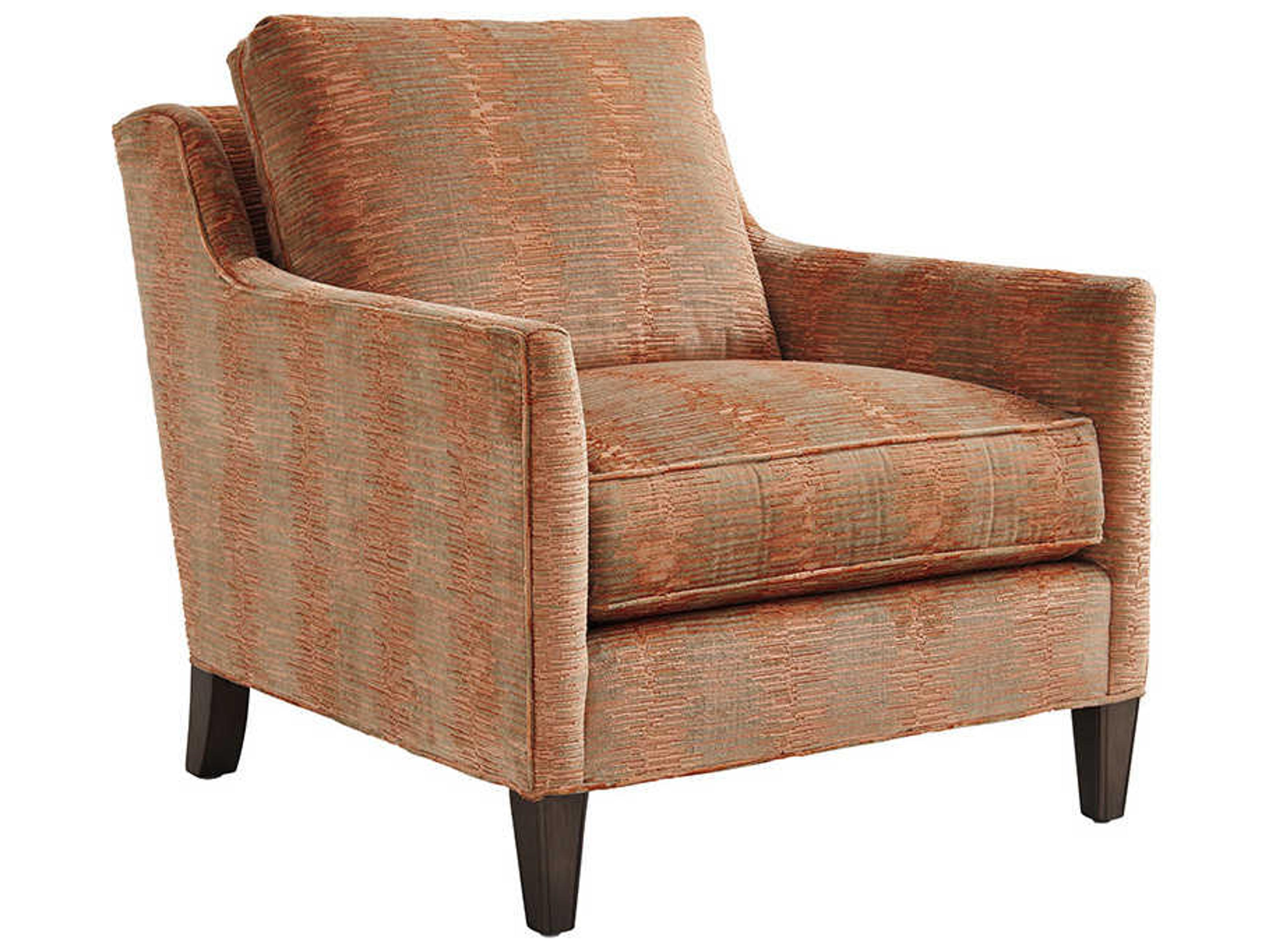 Lexington Ariana Orange Fabric Accent Chair