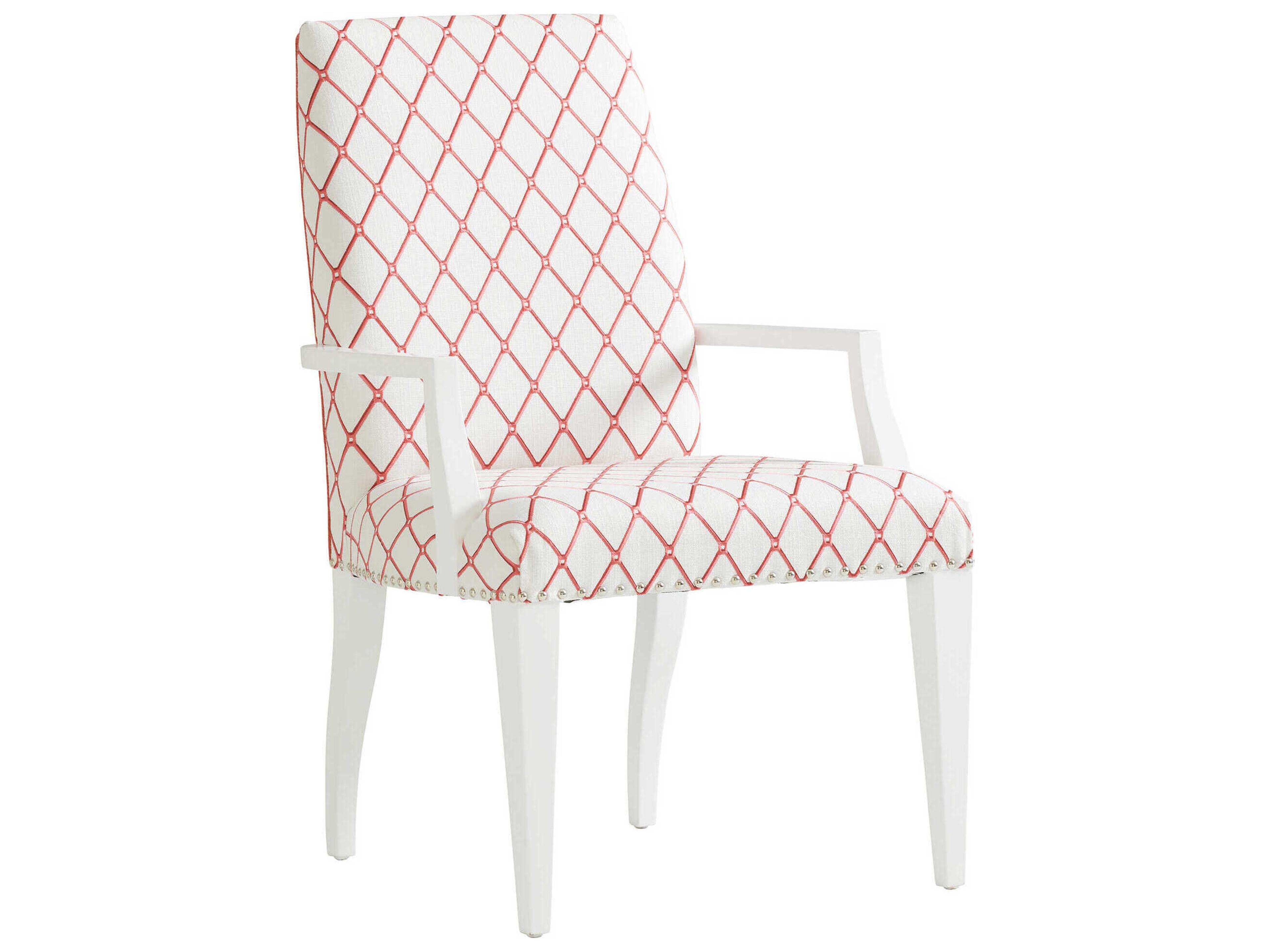 Lexington Avondale Darien White Arm Dining Chair
