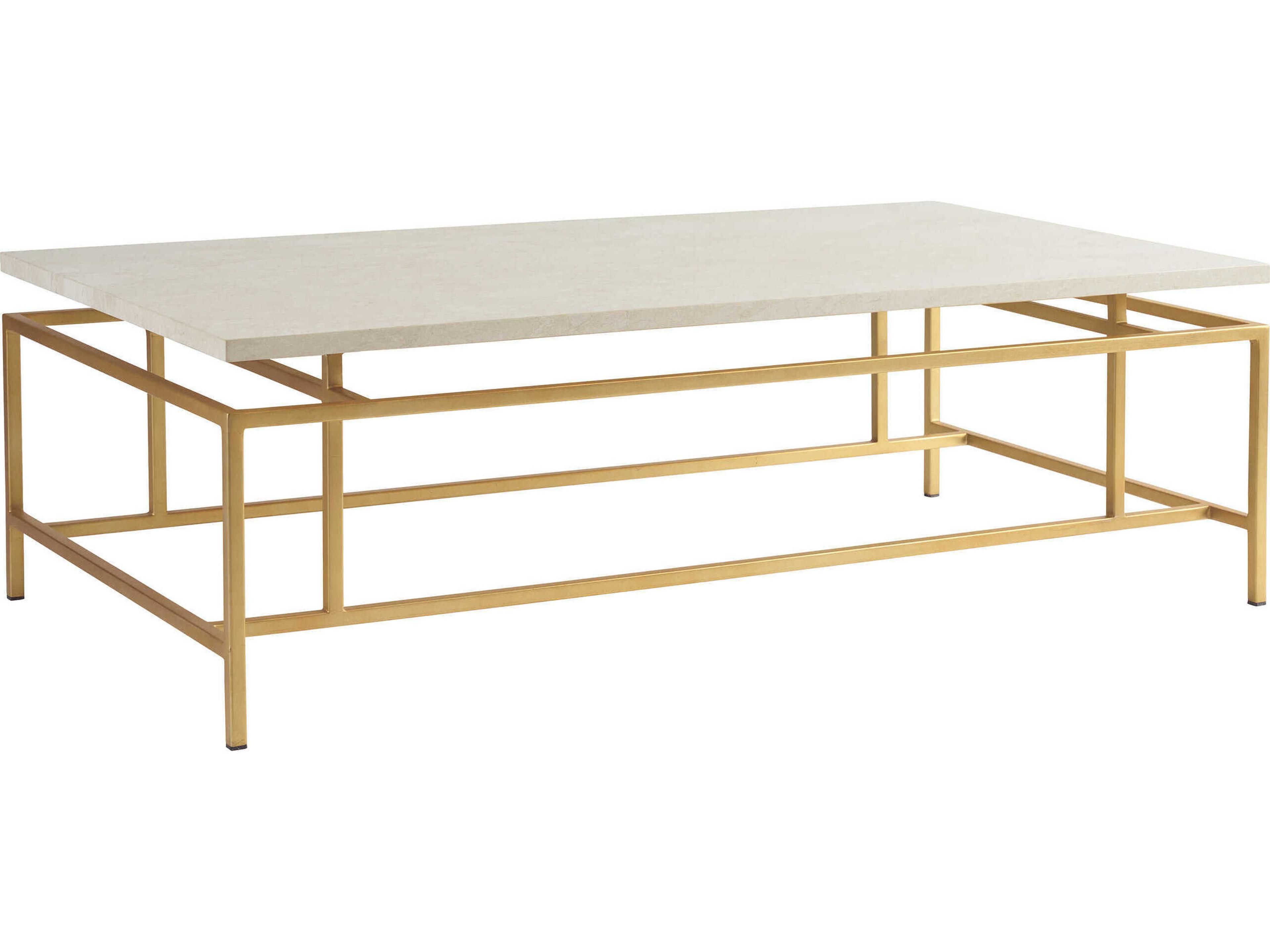 Lexington La Costa Pinnacle Rectangular Marble Coffee Table