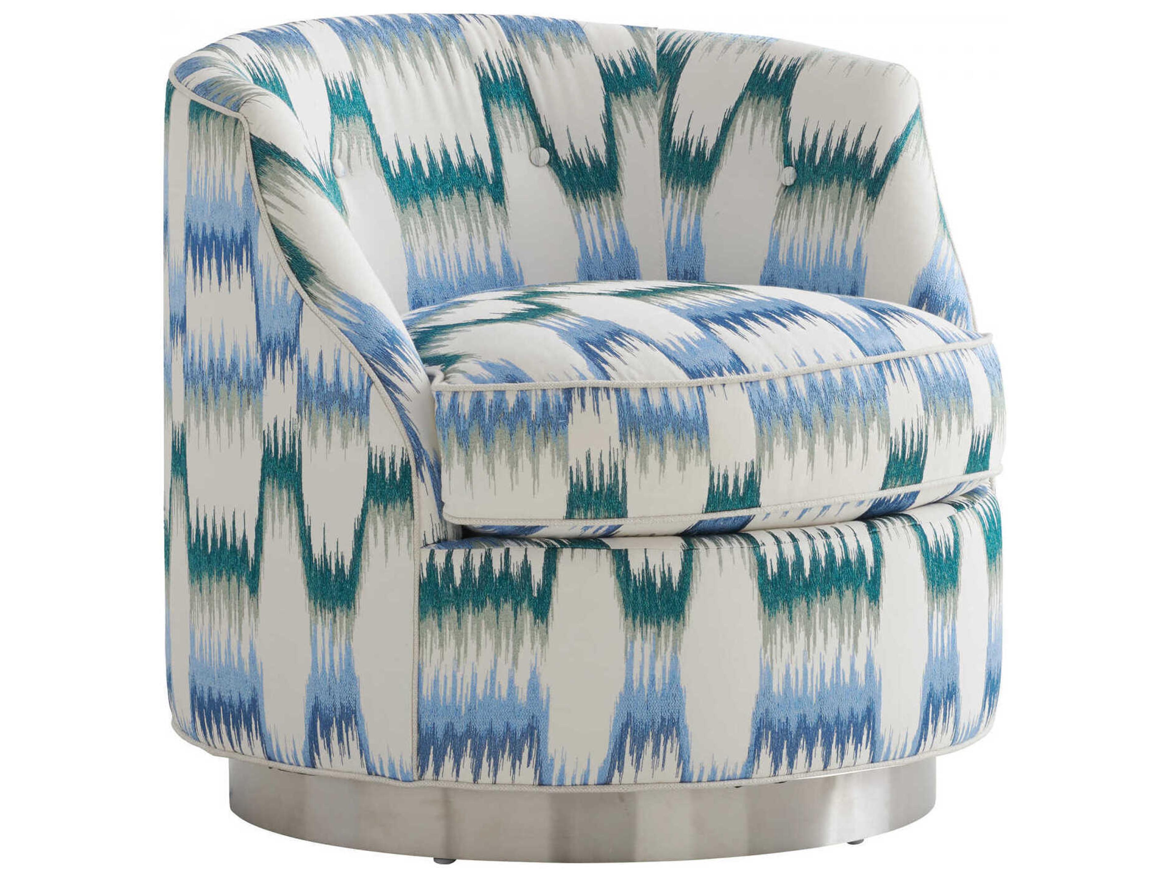 Lexington Avondale Swivel Fabric Accent Chair