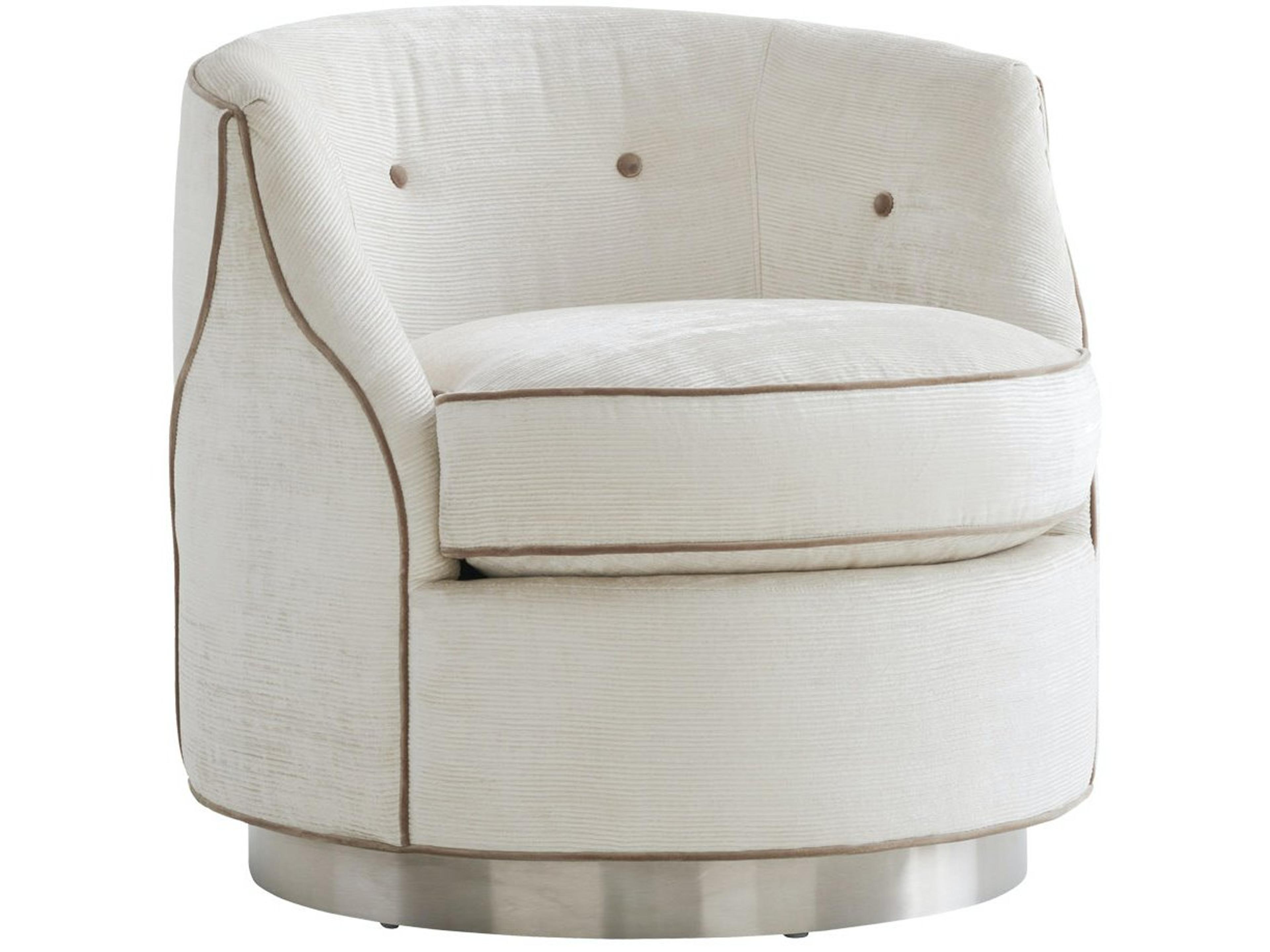 Lexington Avondale Swivel Fabric Accent Chair