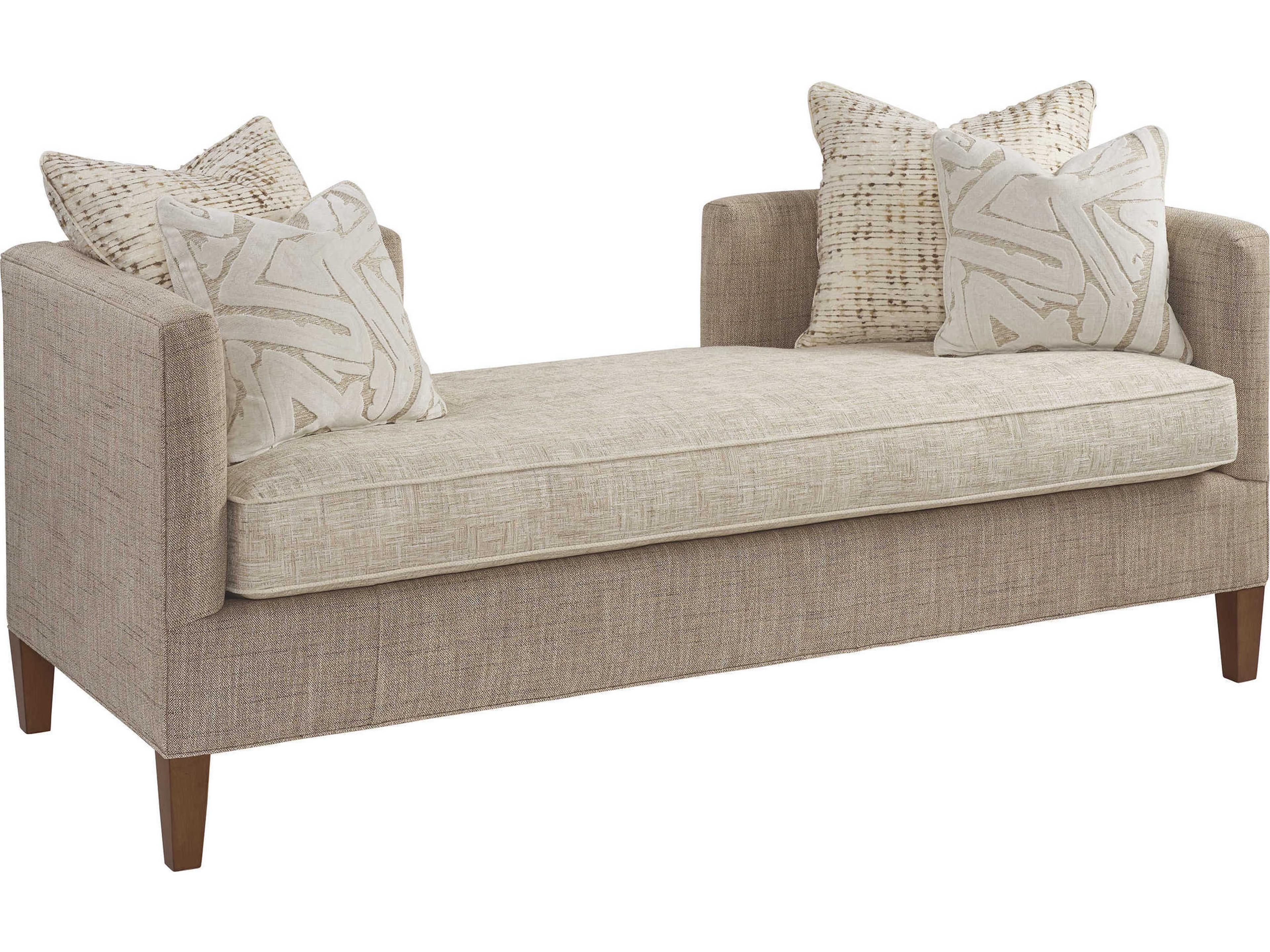 Lexington La Costa Sebastian Beige Upholstered Accent Bench