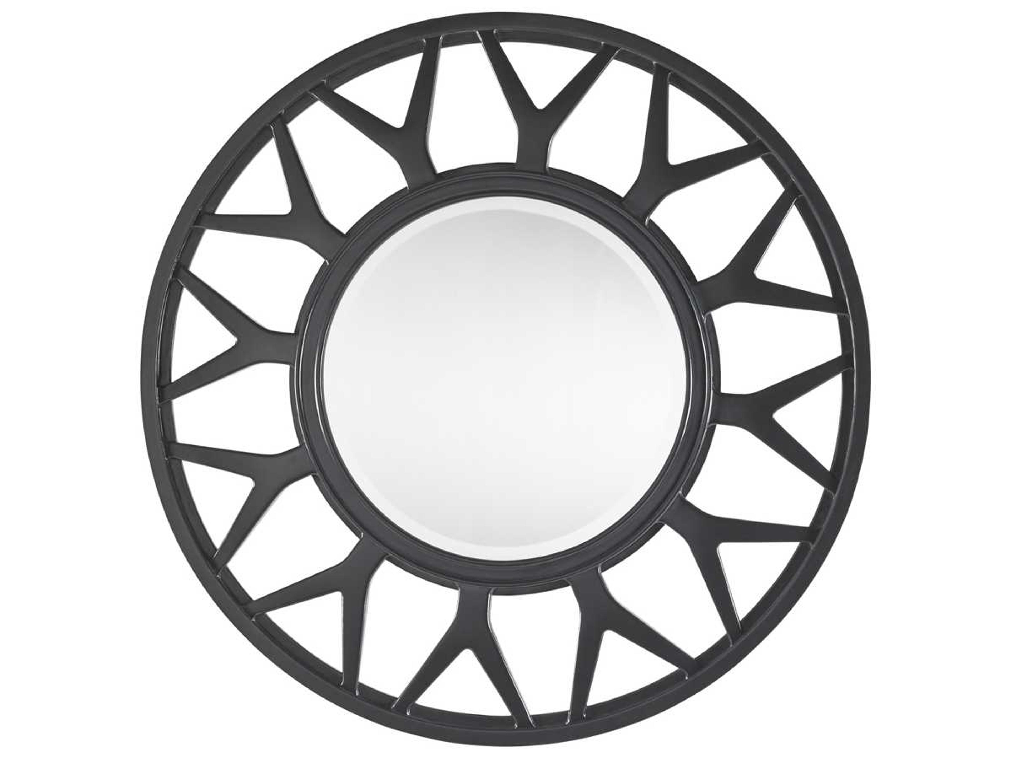 Lexington Carrera Carbon Gray Wall Mirror