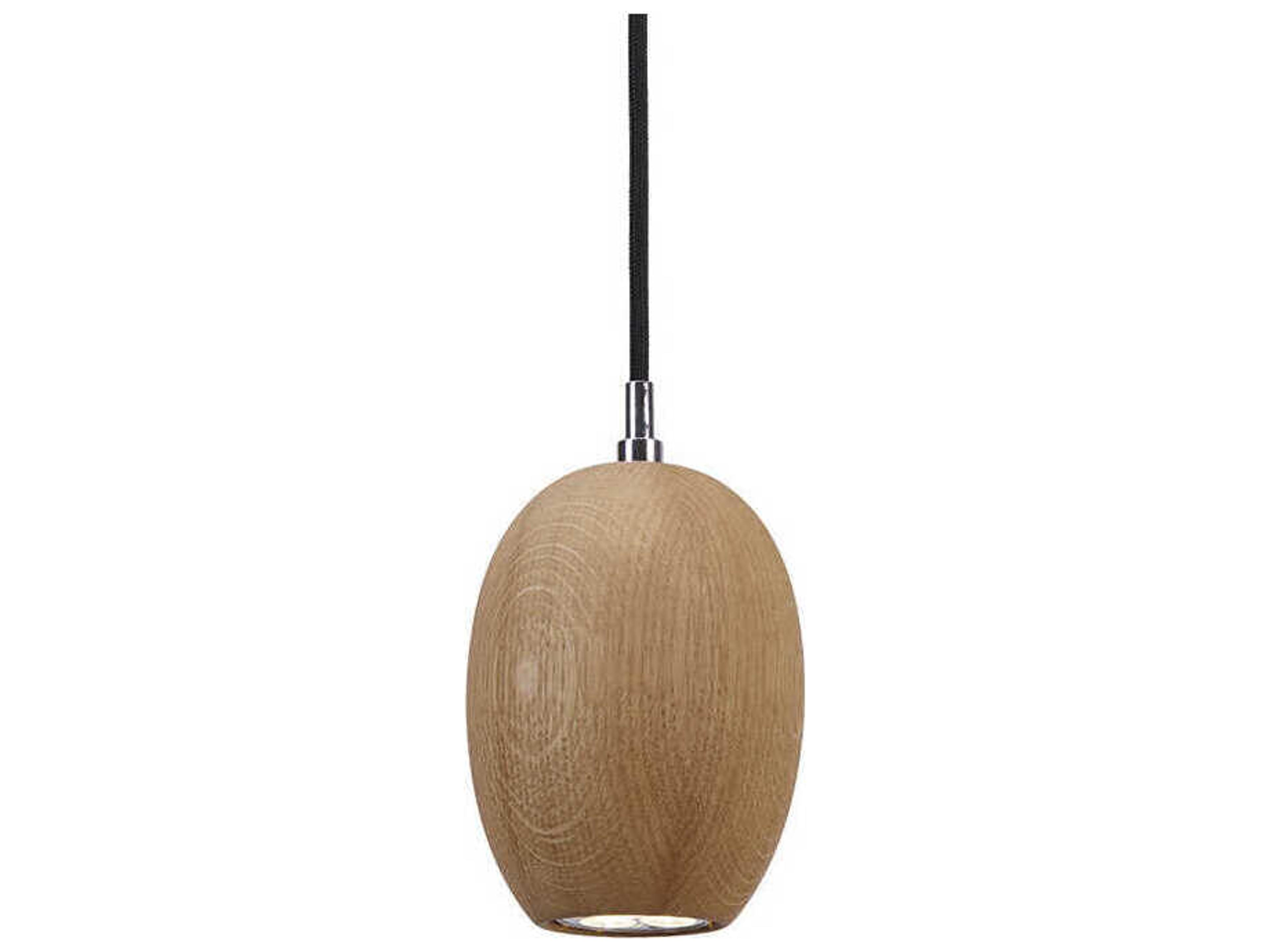 Luxcambra Creta 1-Light Chrome Brown Mini Pendant