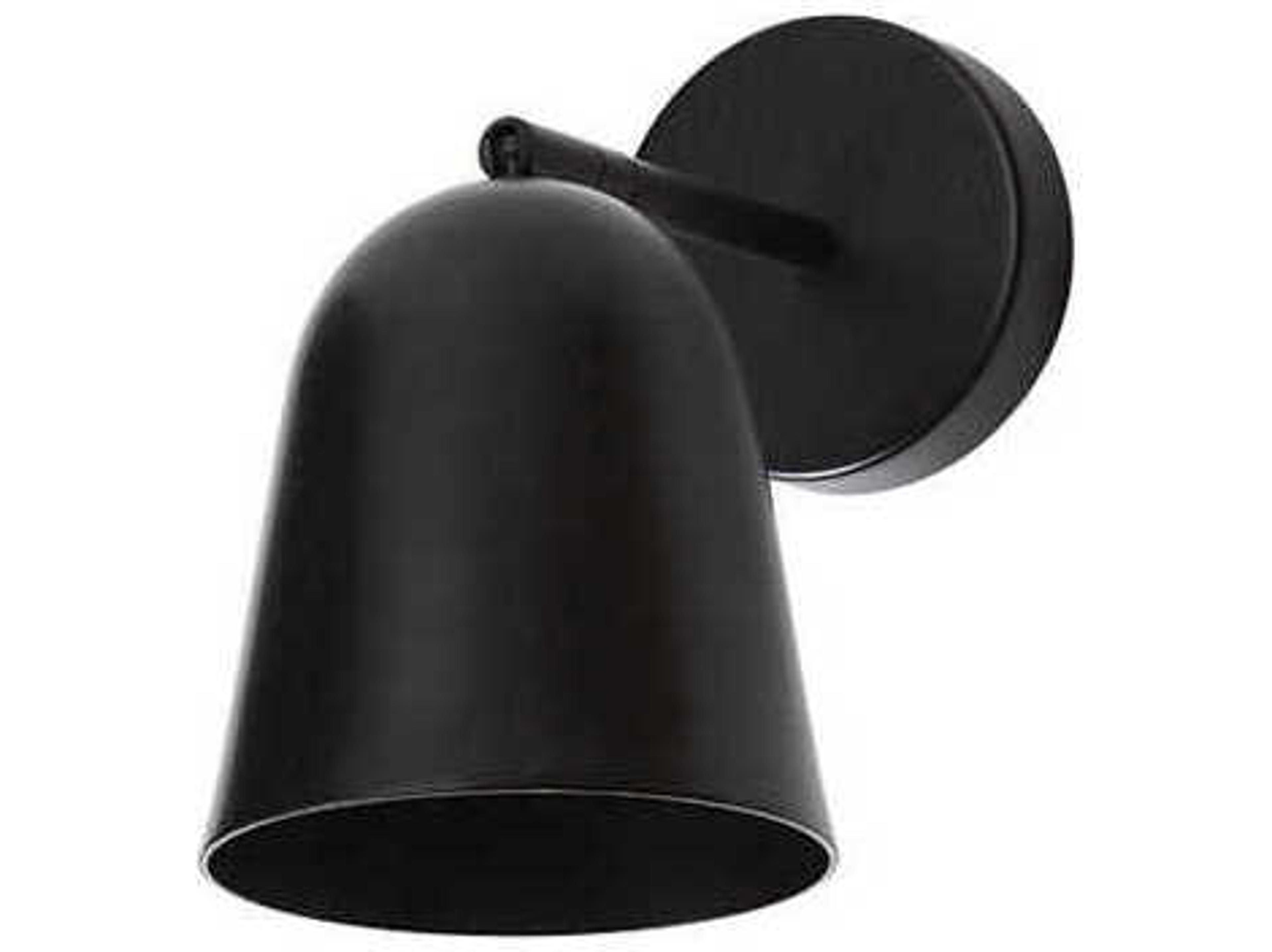 Luxcambra Lula 1-Light Black Wall Sconce