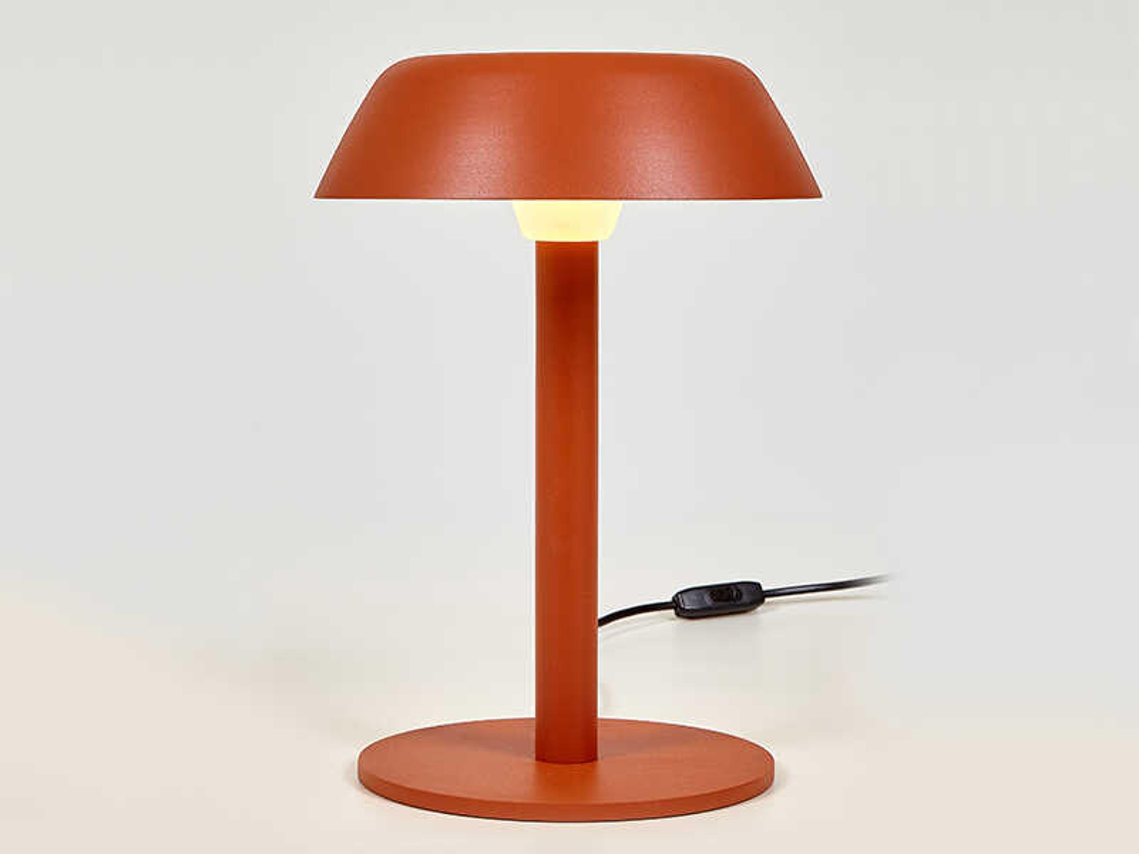 Luxcambra Sarria Terracotta Red Table Lamp