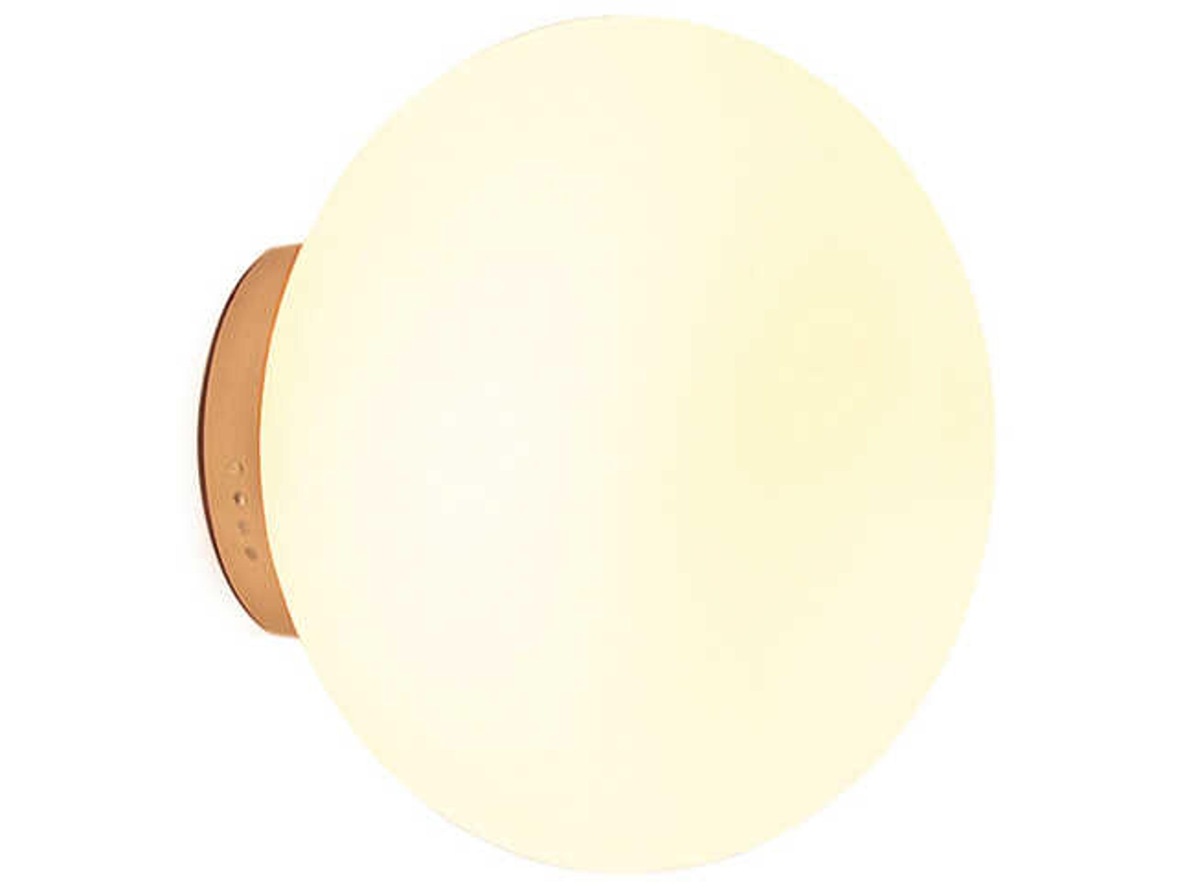 Luxcambra Moon 1-Light Gold Wall Sconce