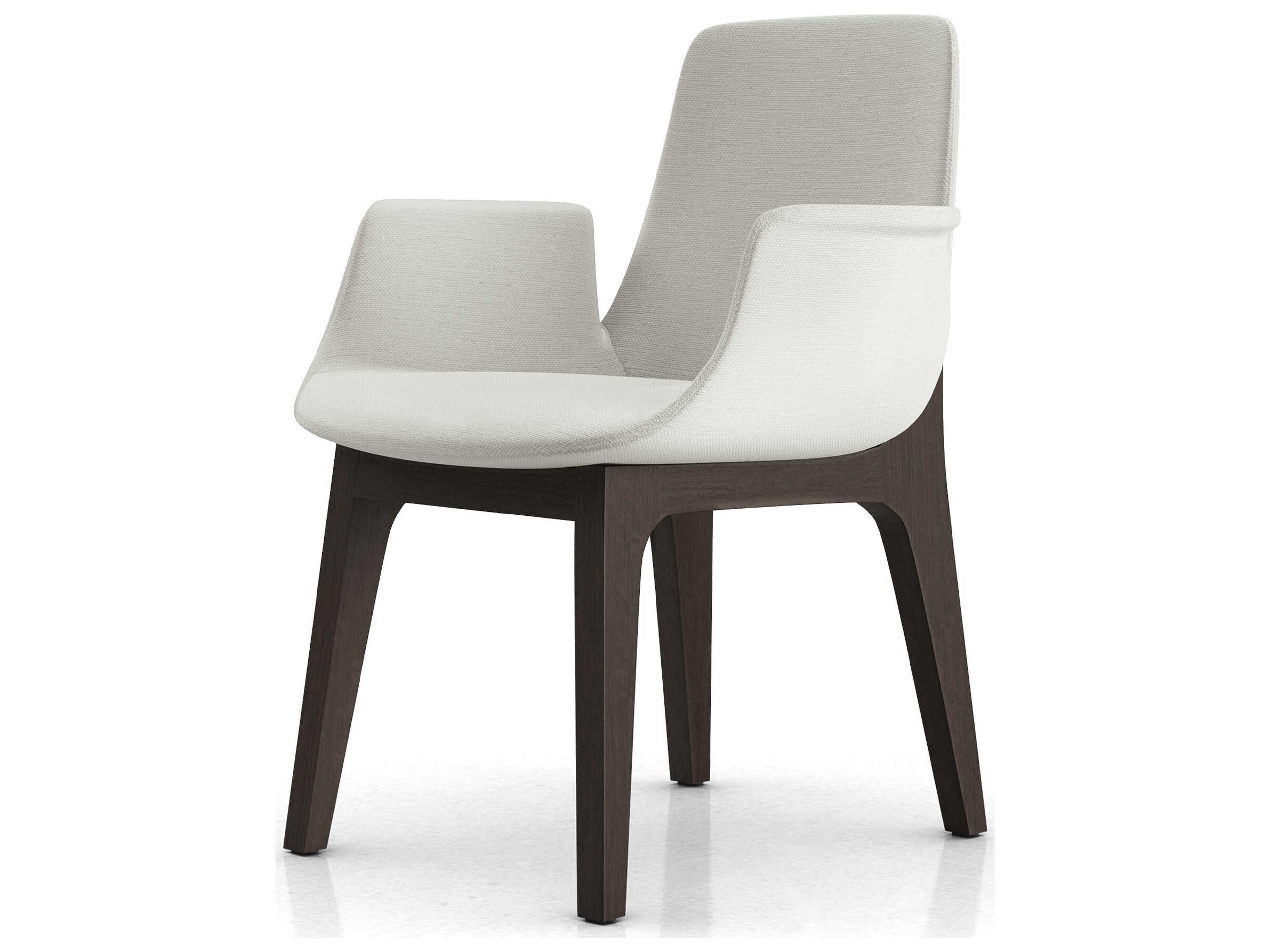 Luxcor Modluxe Oxnard Chair Silver Birch Fabric / Arm Chair